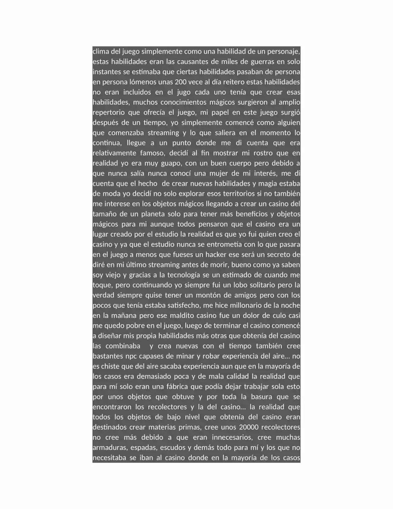 REENCARNE... ¡¡¡PERO NO SE QUE HACER CON TANTO PODER!!!.... ¿DOMINAR EL UNIVERSO? ¿CON TIRANÍA O BENEVOLENCIA?.... DEFINIVANENTE TODO SERA MÍO (Novela) - Capítulo 1 - Página 8 - LectorTMOo