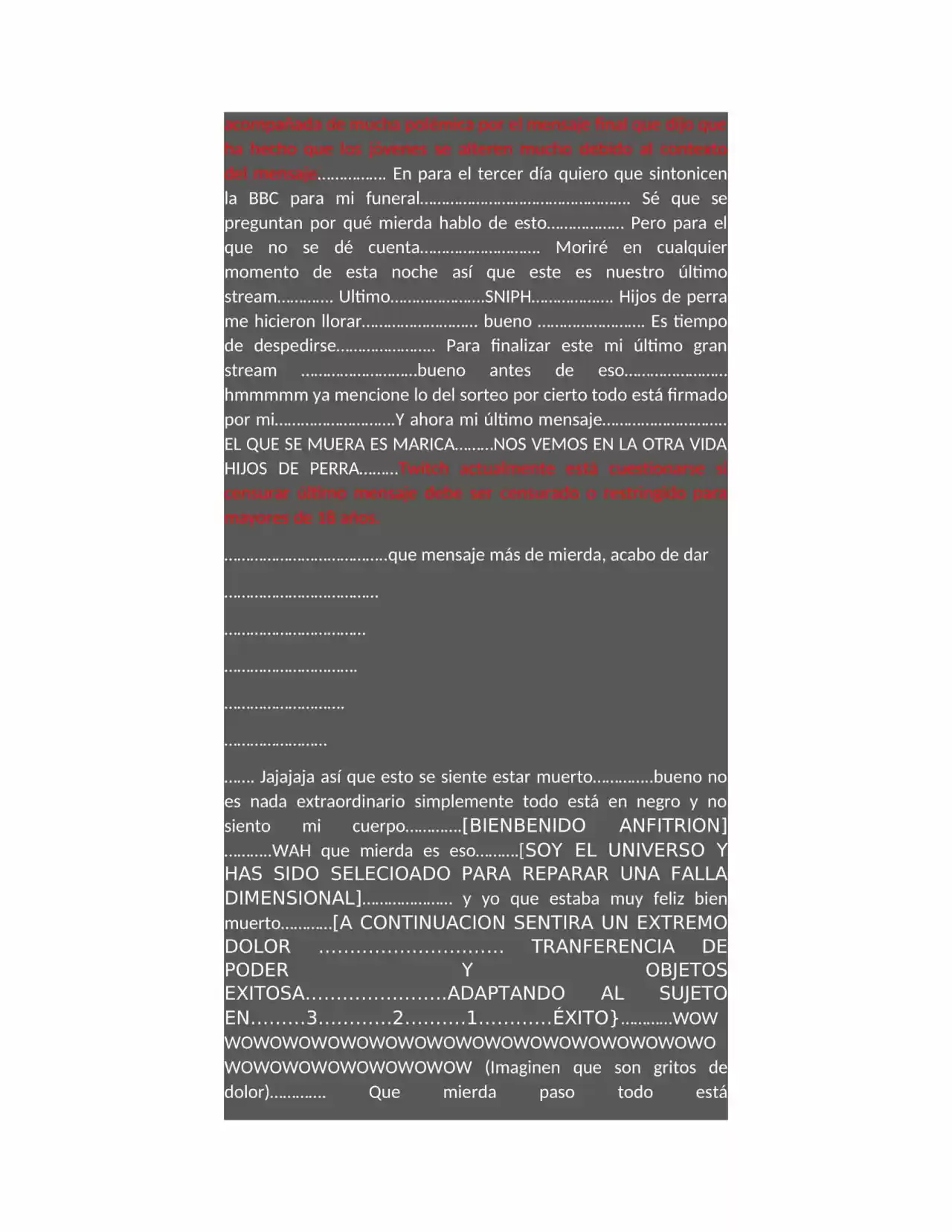 REENCARNE... ¡¡¡PERO NO SE QUE HACER CON TANTO PODER!!!.... ¿DOMINAR EL UNIVERSO? ¿CON TIRANÍA O BENEVOLENCIA?.... DEFINIVANENTE TODO SERA MÍO (Novela) - Capítulo 1 - Página 10 - LectorTMOo