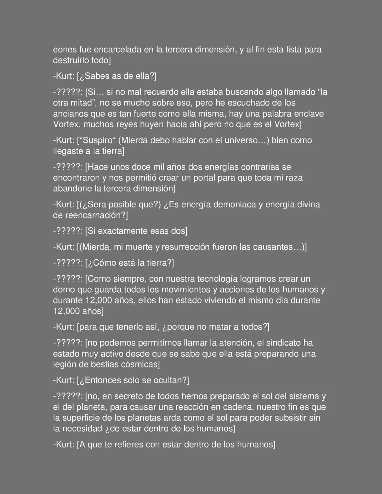 REENCARNE... ¡¡¡PERO NO SE QUE HACER CON TANTO PODER!!!.... ¿DOMINAR EL UNIVERSO?... (Novela) - Capítulo 11 - Página 4 - LectorTMOo