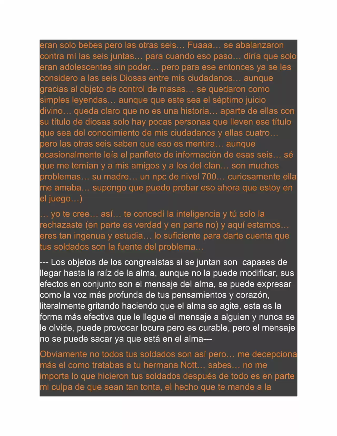 REENCARNE... ¡¡¡PERO NO SE QUE HACER CON TANTO PODER!!!.... ¿DOMINAR EL UNIVERSO?... (Novela) - Capítulo 4 - Página 4 - LectorTMOo