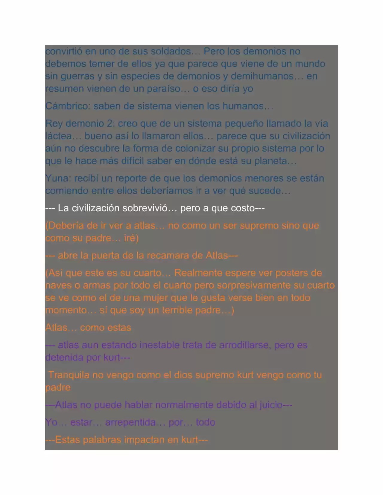 REENCARNE... ¡¡¡PERO NO SE QUE HACER CON TANTO PODER!!!.... ¿DOMINAR EL UNIVERSO?... (Novela) - Capítulo 5 - Página 4 - LectorTMOo
