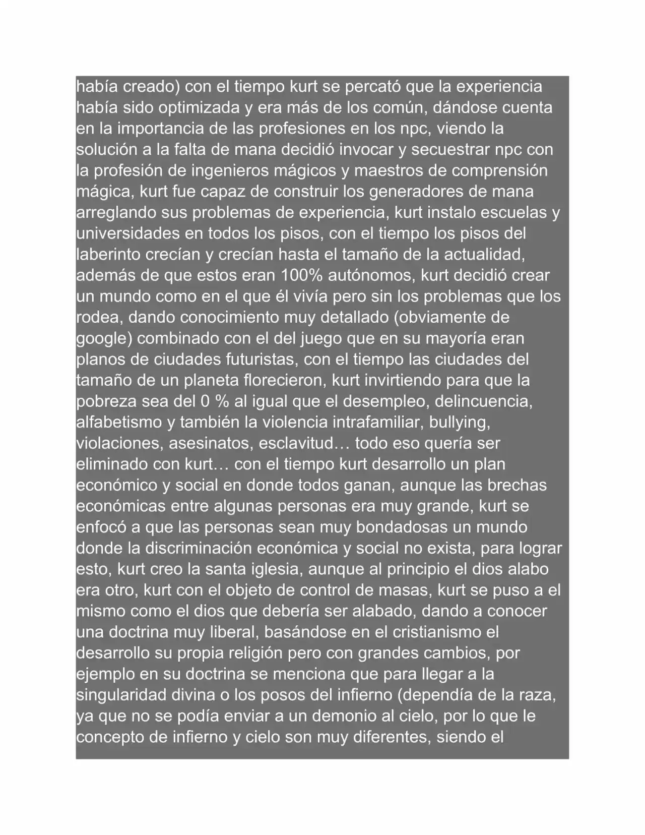 REENCARNE... ¡¡¡PERO NO SE QUE HACER CON TANTO PODER!!!.... ¿DOMINAR EL UNIVERSO?... (Novela) - Capítulo 6 - Página 4 - LectorTMOo