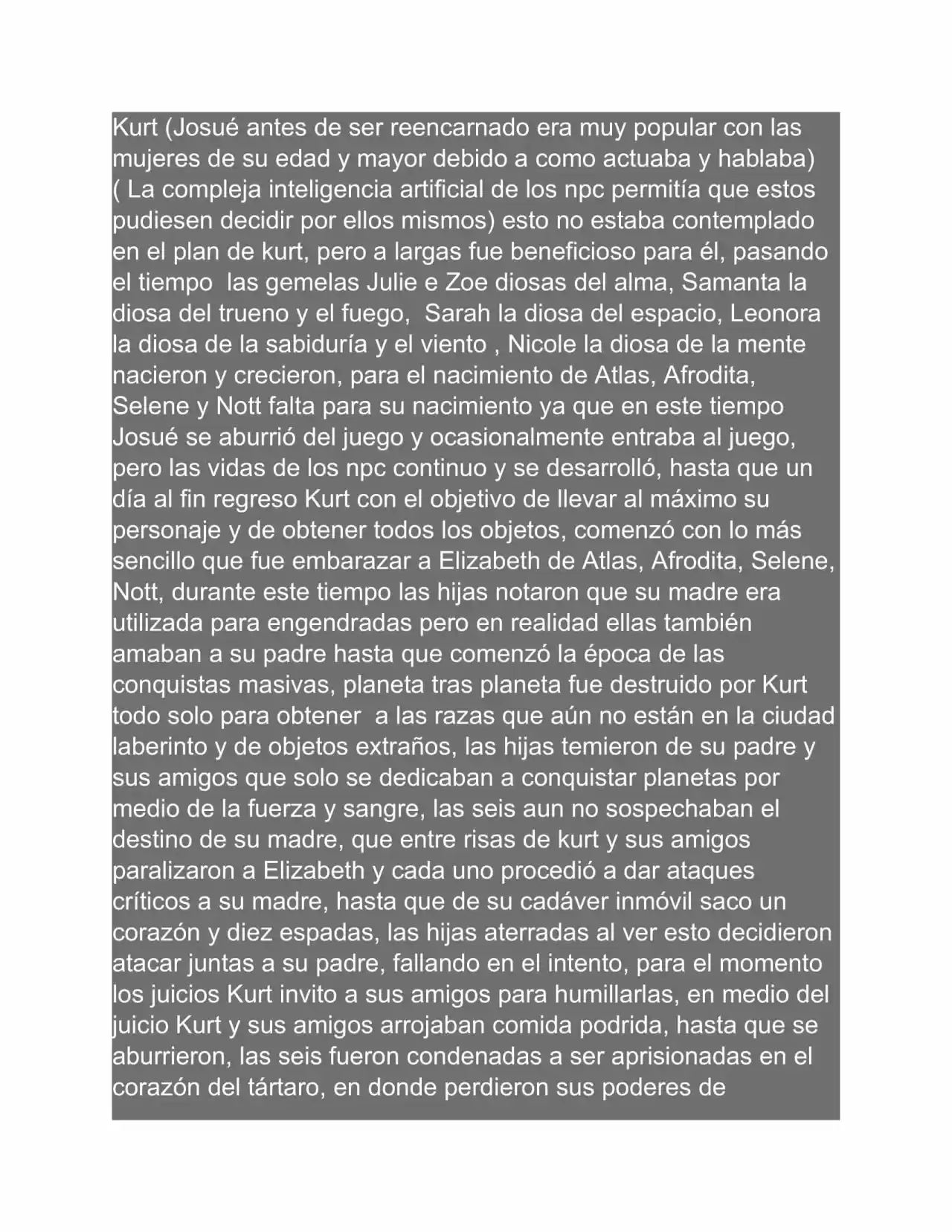 REENCARNE... ¡¡¡PERO NO SE QUE HACER CON TANTO PODER!!!.... ¿DOMINAR EL UNIVERSO?... (Novela) - Capítulo 6 - Página 9 - LectorTMOo