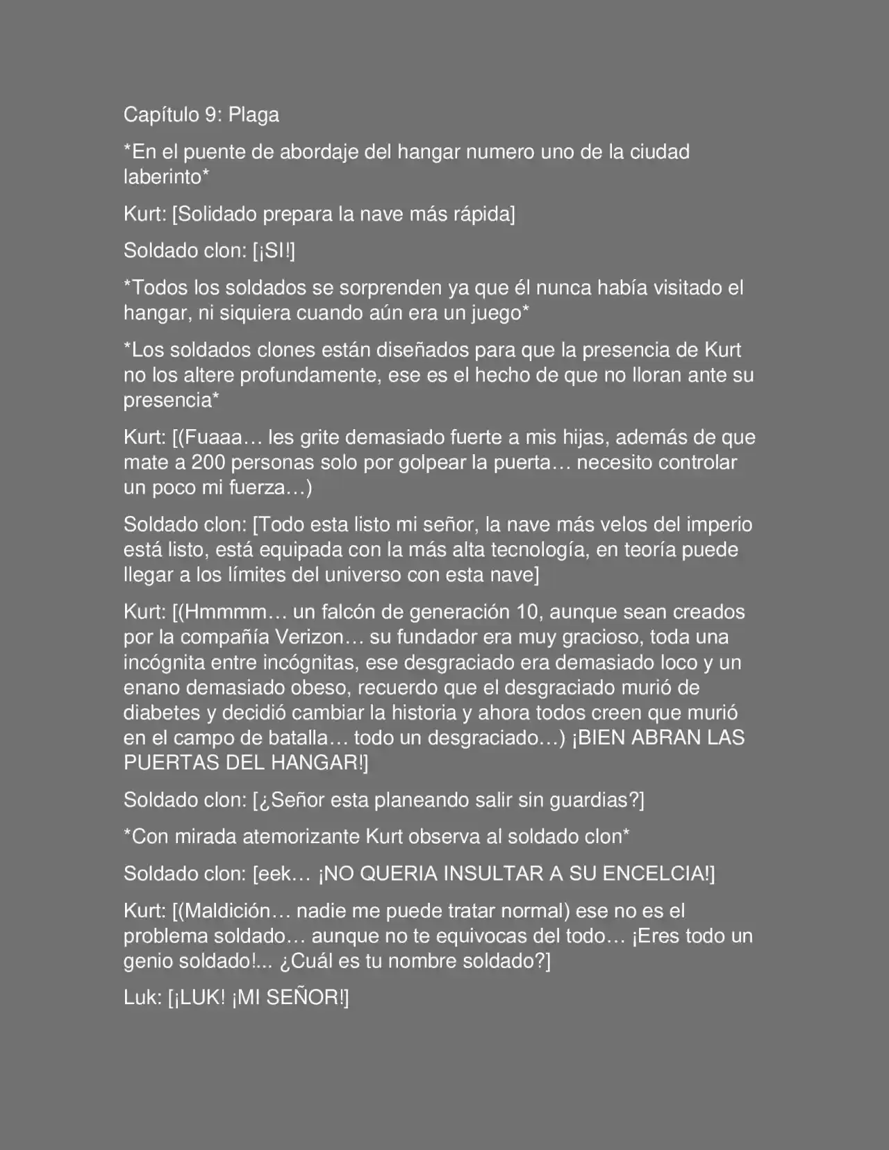REENCARNE... ¡¡¡PERO NO SE QUE HACER CON TANTO PODER!!!.... ¿DOMINAR EL UNIVERSO?... (Novela) - Capítulo 9 - Página 1 - LectorTMOo