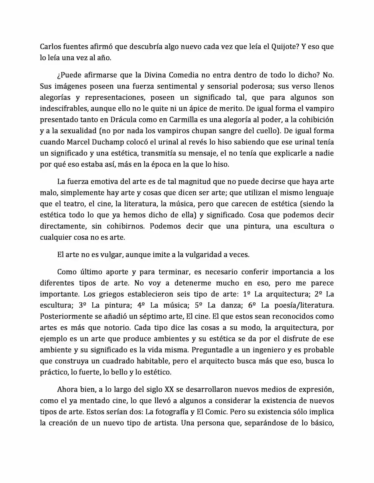 REFLEXIONES SOBRE ARTE Y LITERATURA - Capítulo 1 - Página 9 - LectorTMOo
