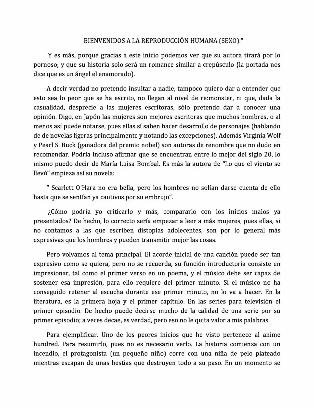 REFLEXIONES SOBRE ARTE Y LITERATURA - Capítulo 2 - Página 7 - LectorTMOo