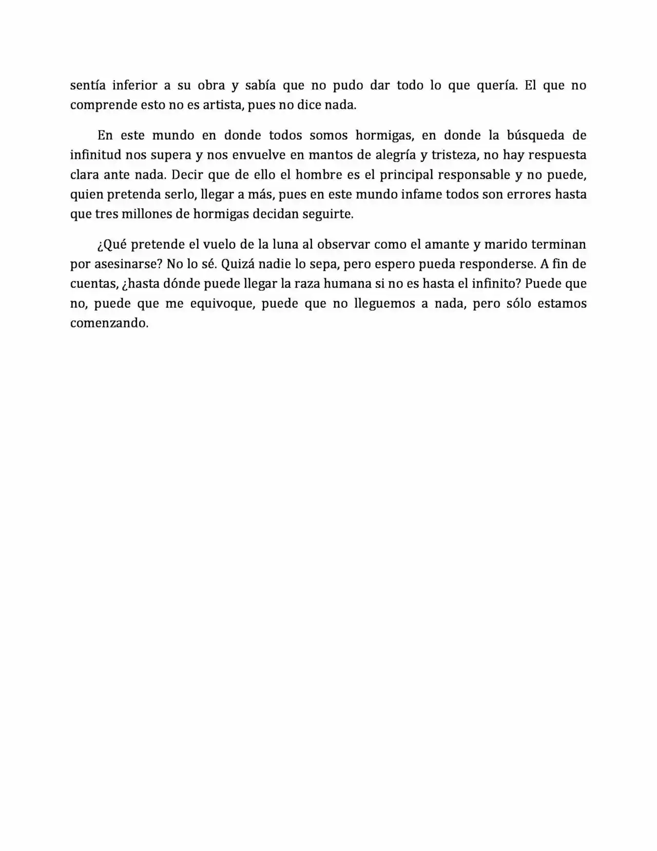 REFLEXIONES SOBRE ARTE Y LITERATURA - Capítulo 2 - Página 11 - LectorTMOo