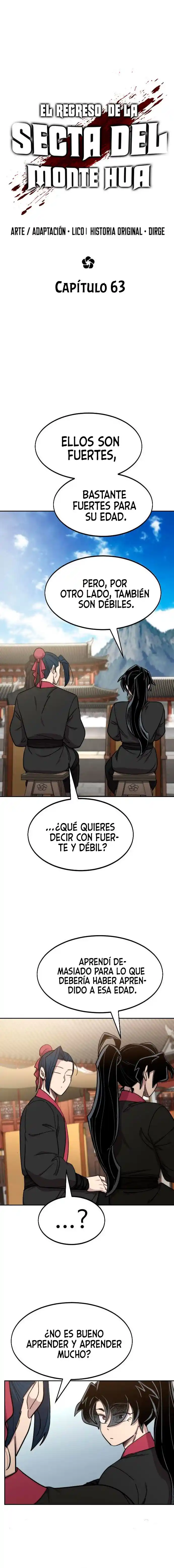 Regreso De La Secta Del Monte Hua - Capítulo 63 - Página 11 - LectorTMOo