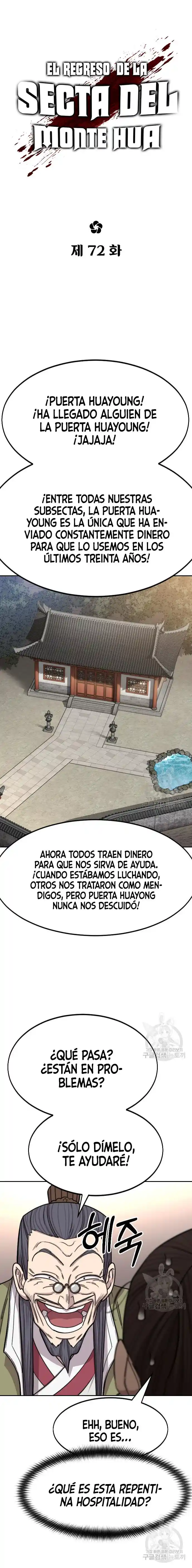 Regreso De La Secta Del Monte Hua - Capítulo 72 - Página 16 - LectorTMOo