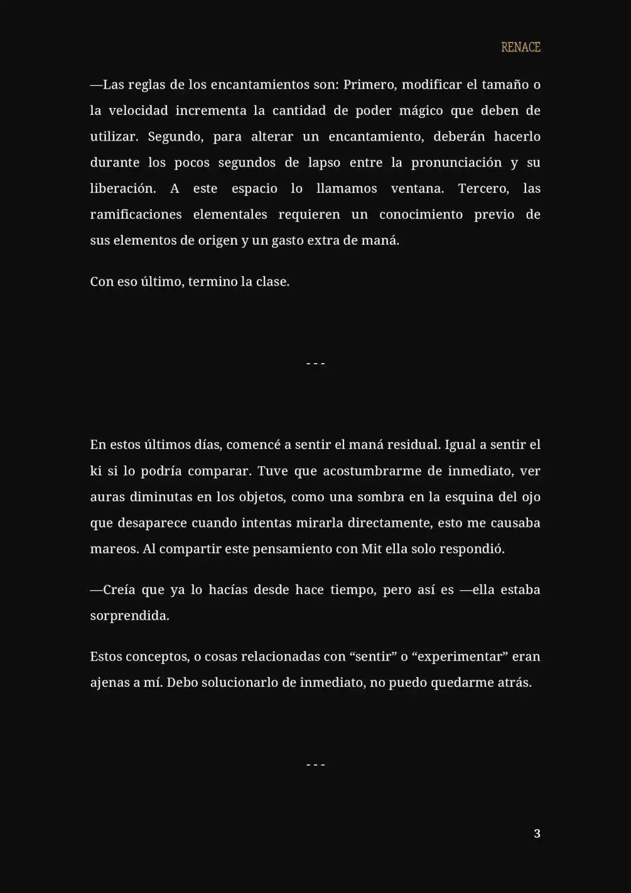 RENACE (Novela) - Capítulo 10 - Página 4 - LectorTMOo