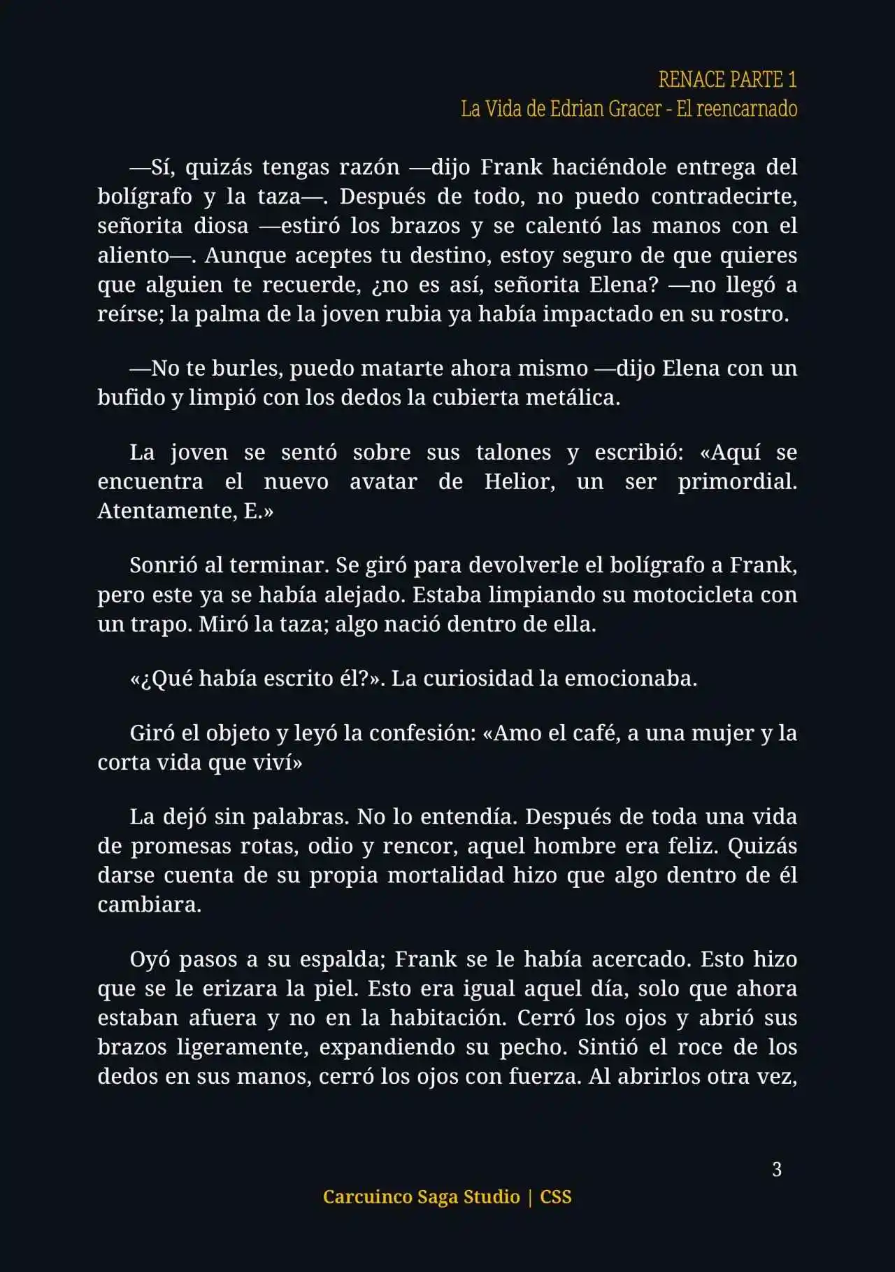 RENACE (Novela) - Capítulo 11.50 - Página 6 - LectorTMOo