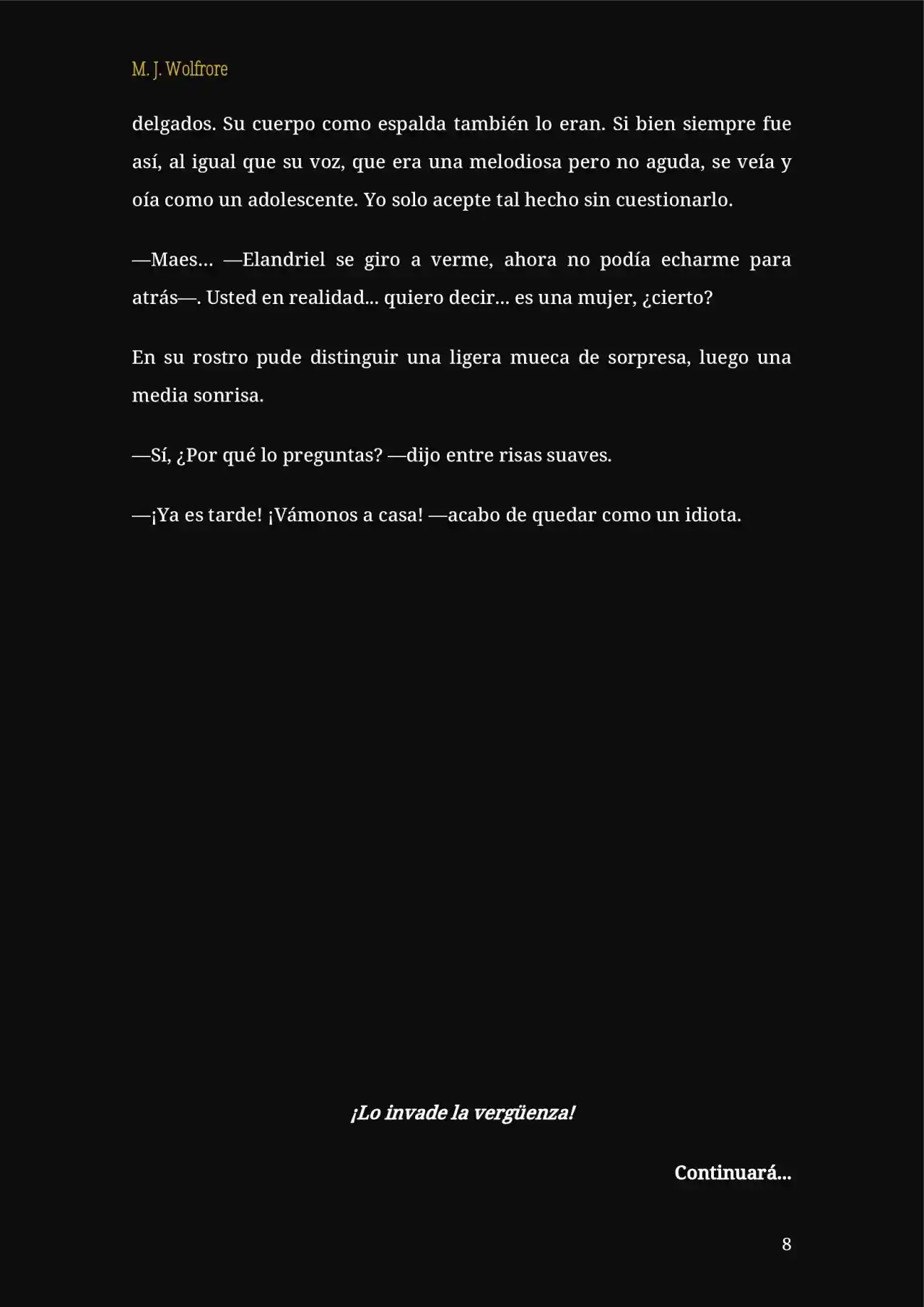 RENACE (Novela) - Capítulo 13 - Página 9 - LectorTMOo