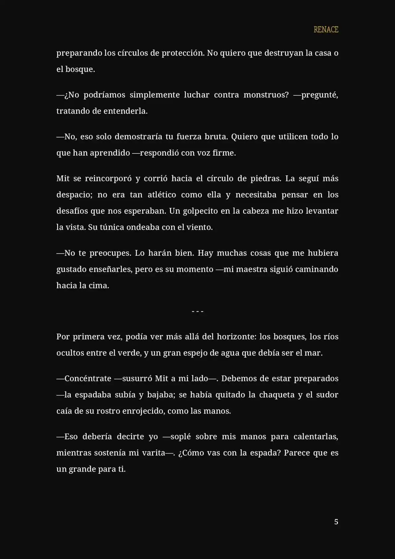 RENACE (Novela) - Capítulo 14 - Página 6 - LectorTMOo