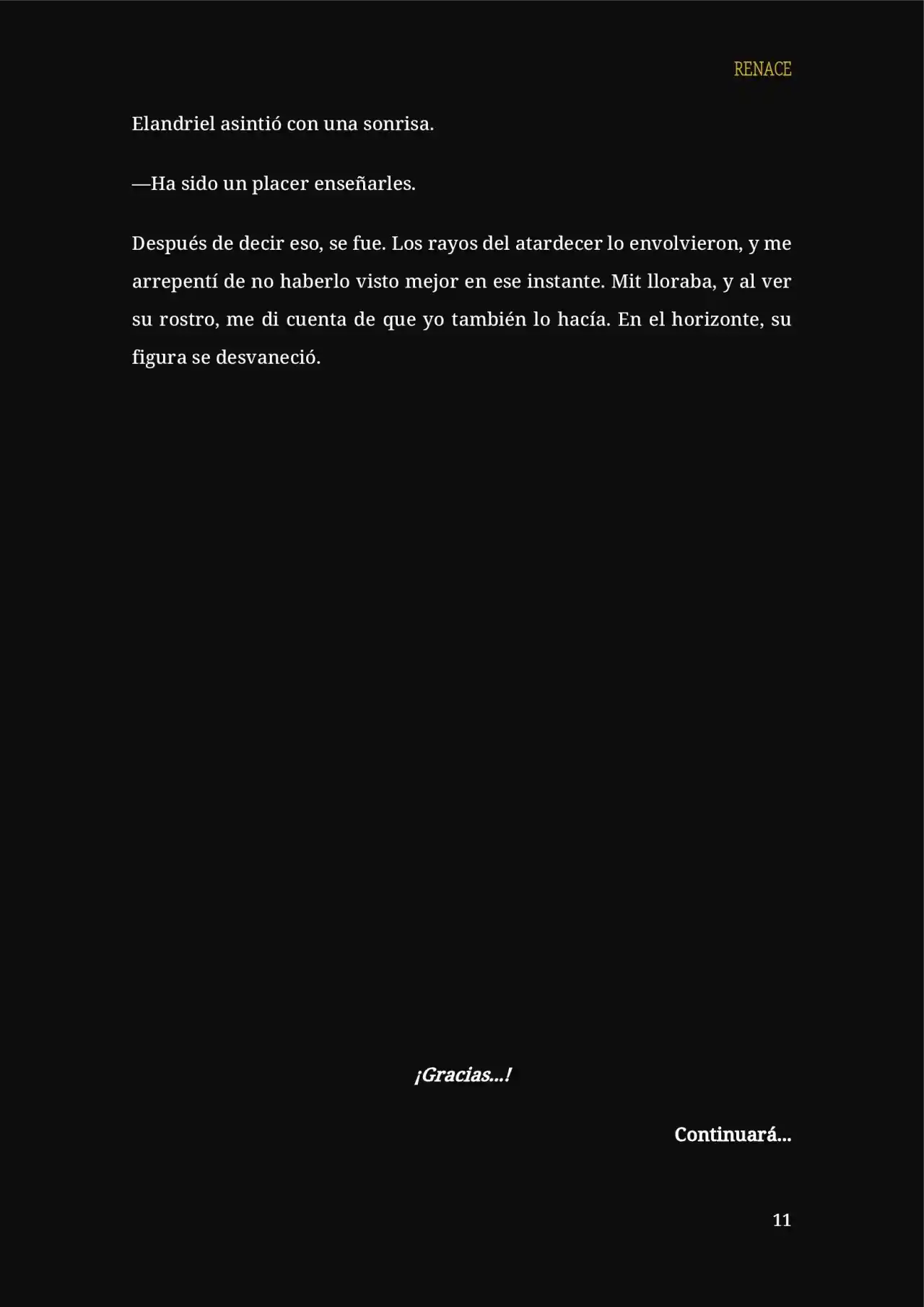 RENACE (Novela) - Capítulo 14 - Página 12 - LectorTMOo