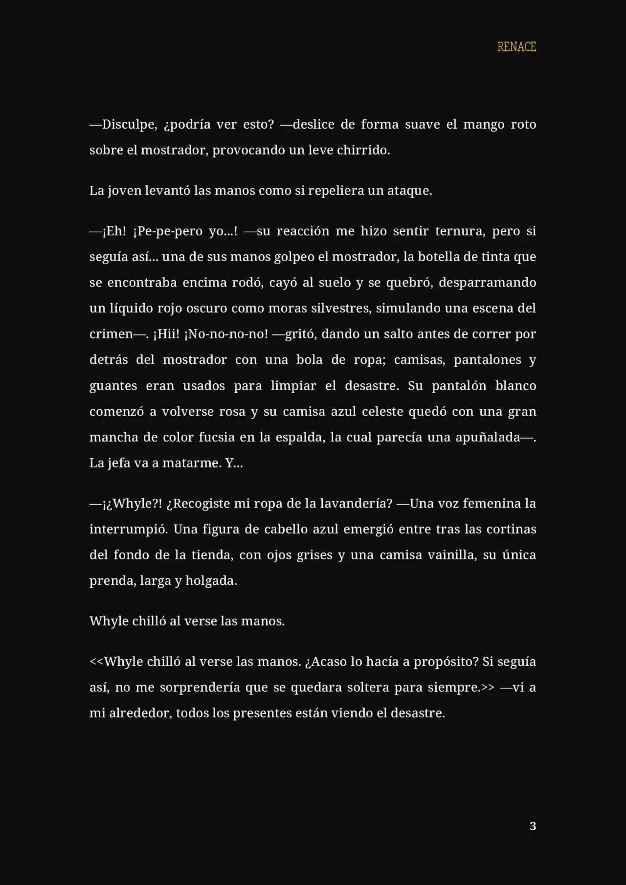 RENACE (Novela) - Capítulo 15 - Página 5 - LectorTMOo