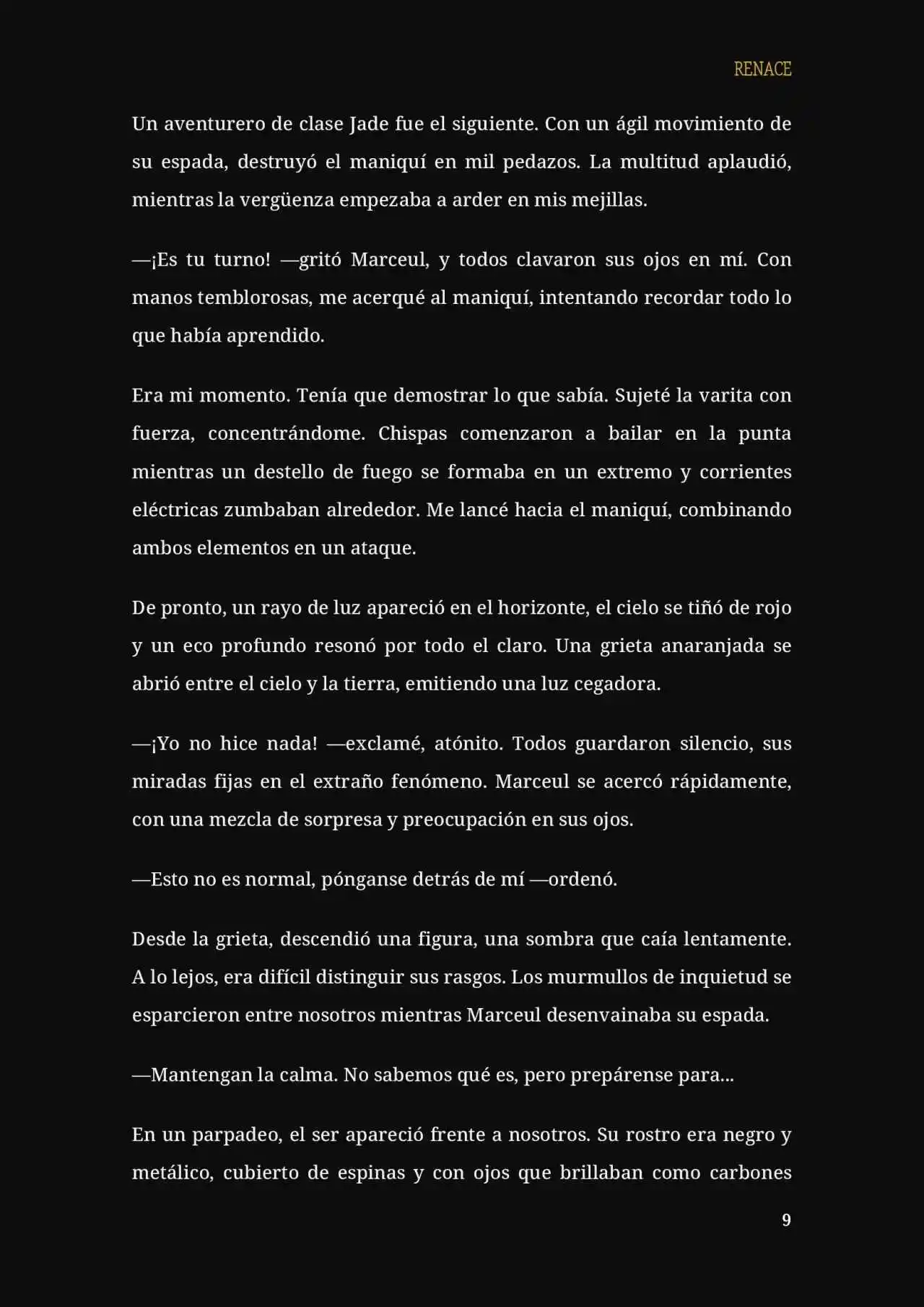 RENACE (Novela) - Capítulo 15 - Página 11 - LectorTMOo