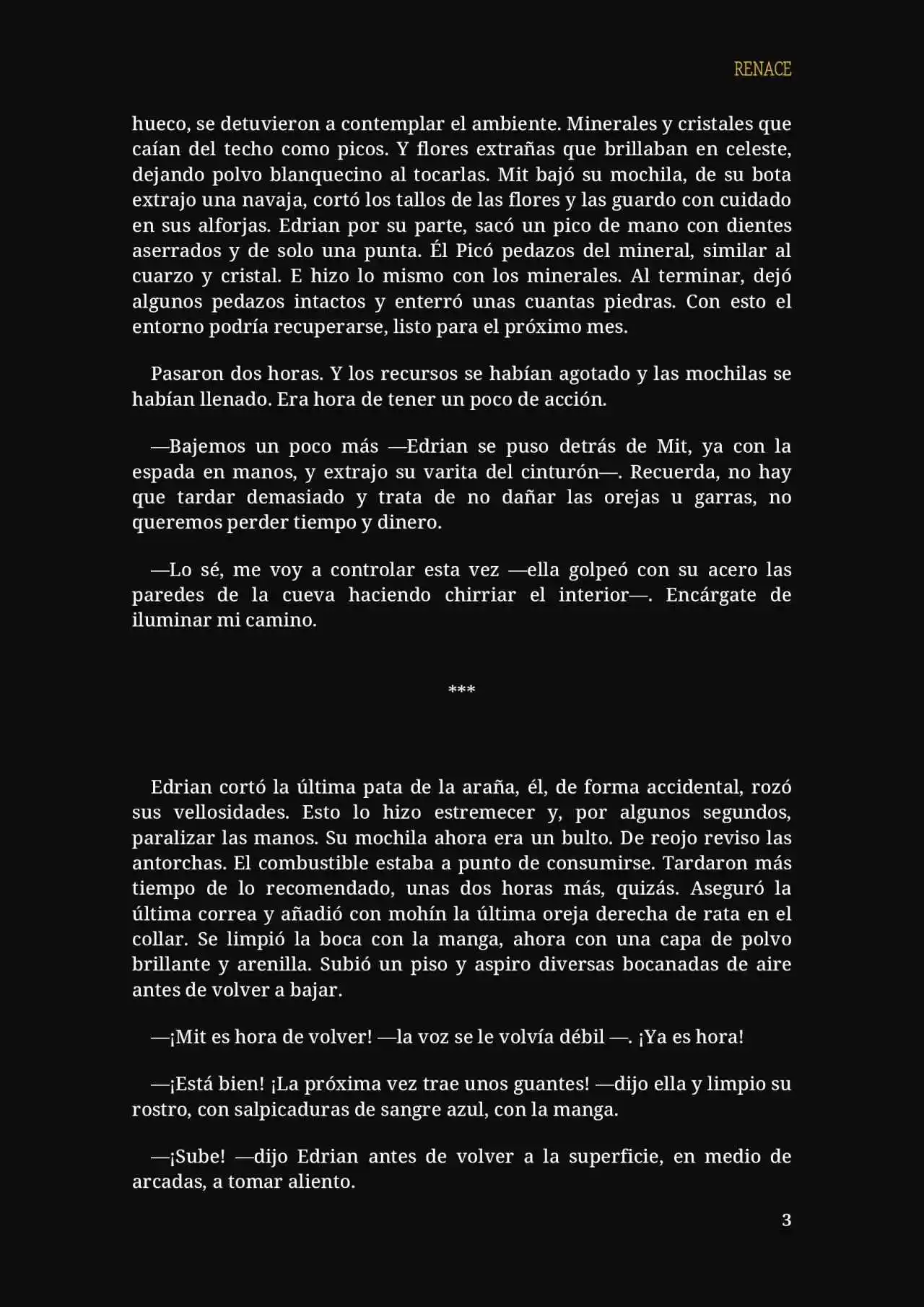 RENACE (Novela) - Capítulo 17 - Página 4 - LectorTMOo