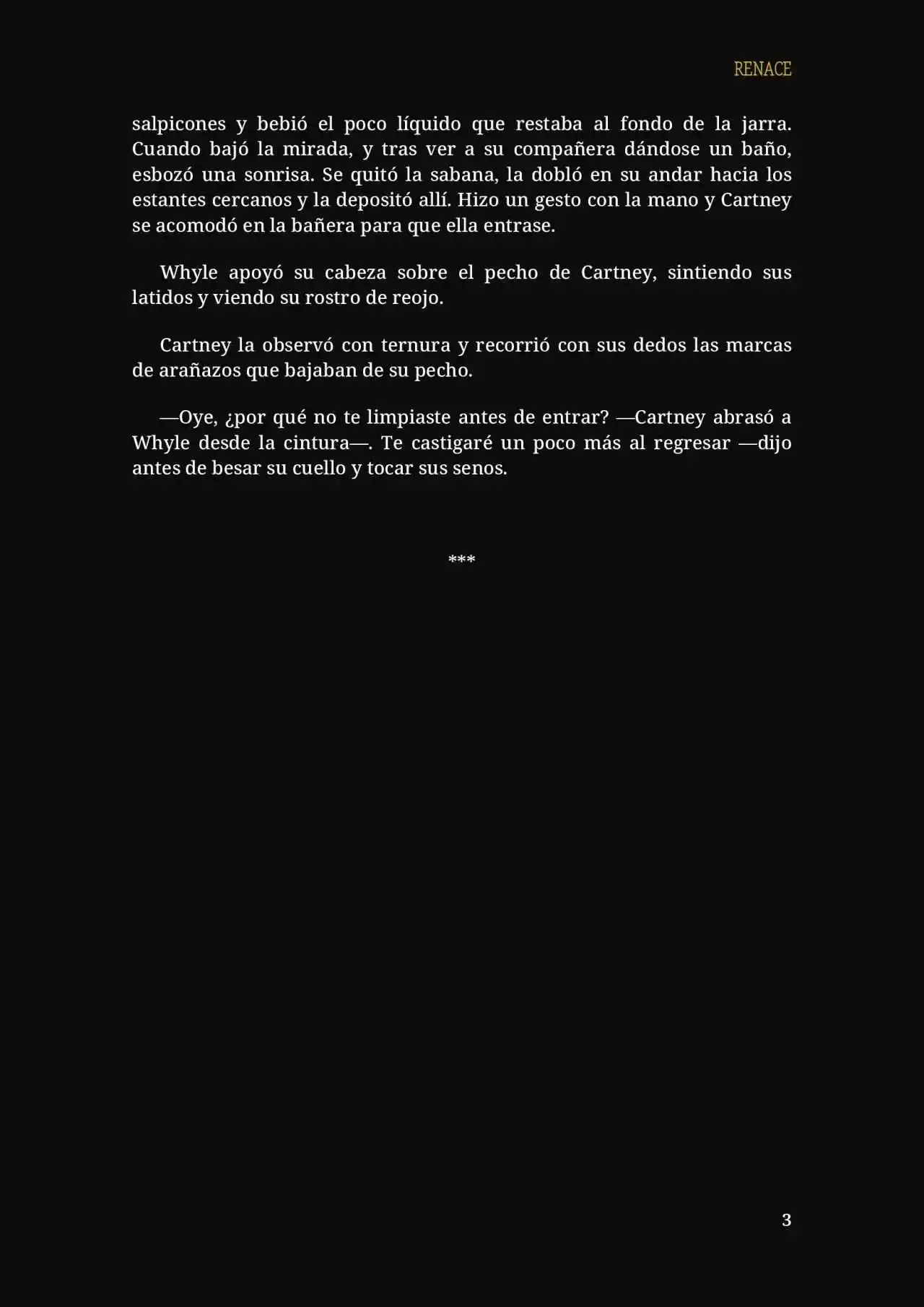 RENACE (Novela) - Capítulo 18 - Página 4 - LectorTMOo
