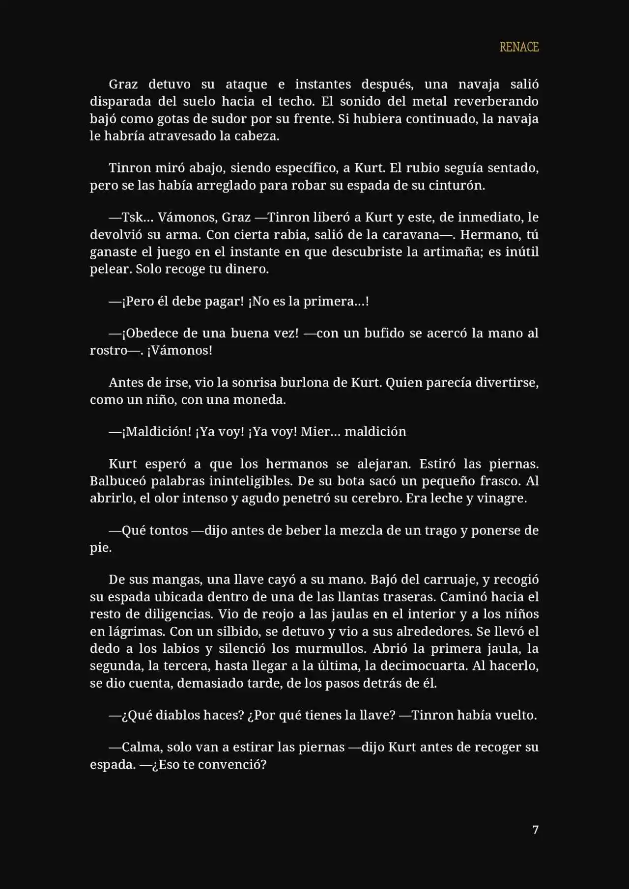 RENACE (Novela) - Capítulo 18 - Página 8 - LectorTMOo
