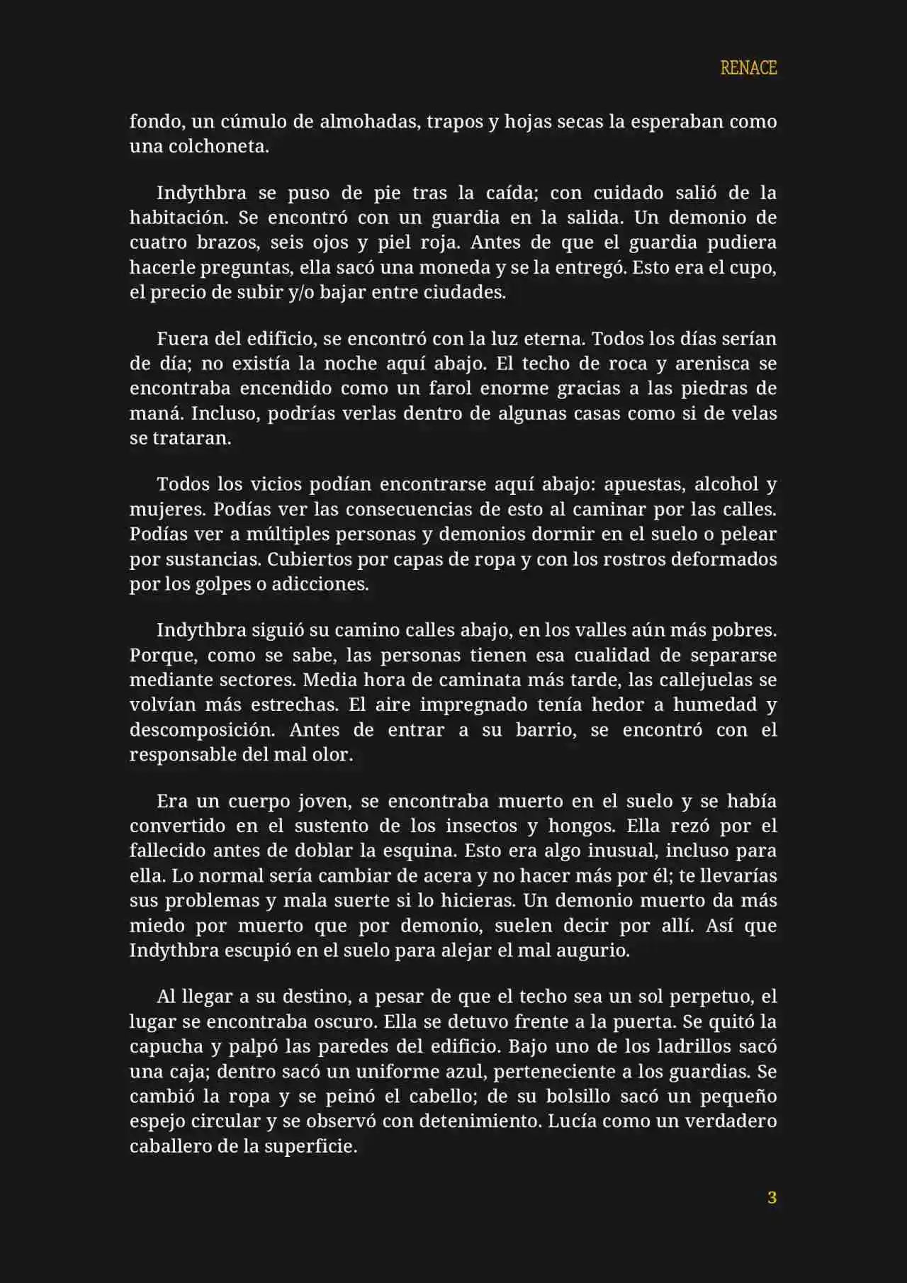 RENACE (Novela) - Capítulo 20 - Página 4 - LectorTMOo