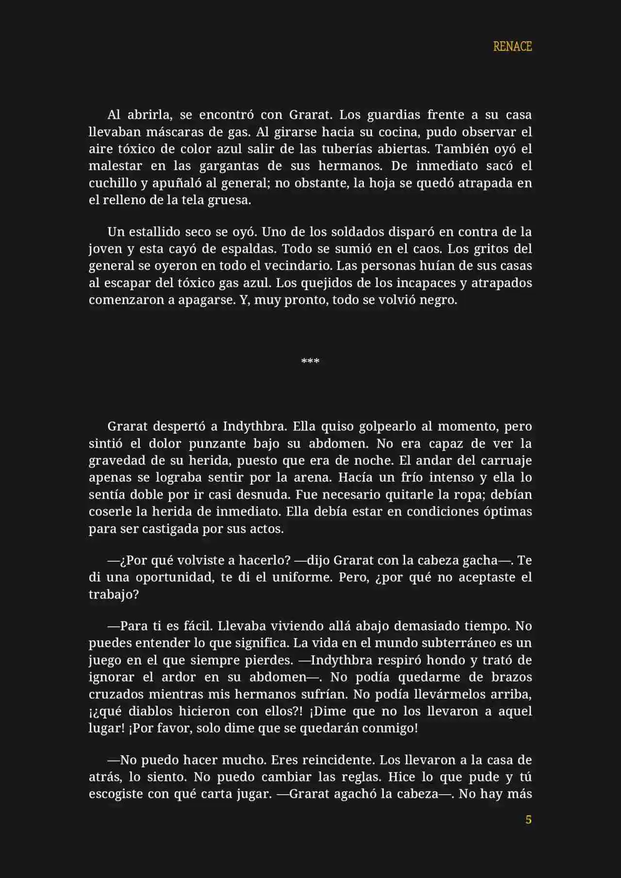 RENACE (Novela) - Capítulo 20 - Página 6 - LectorTMOo