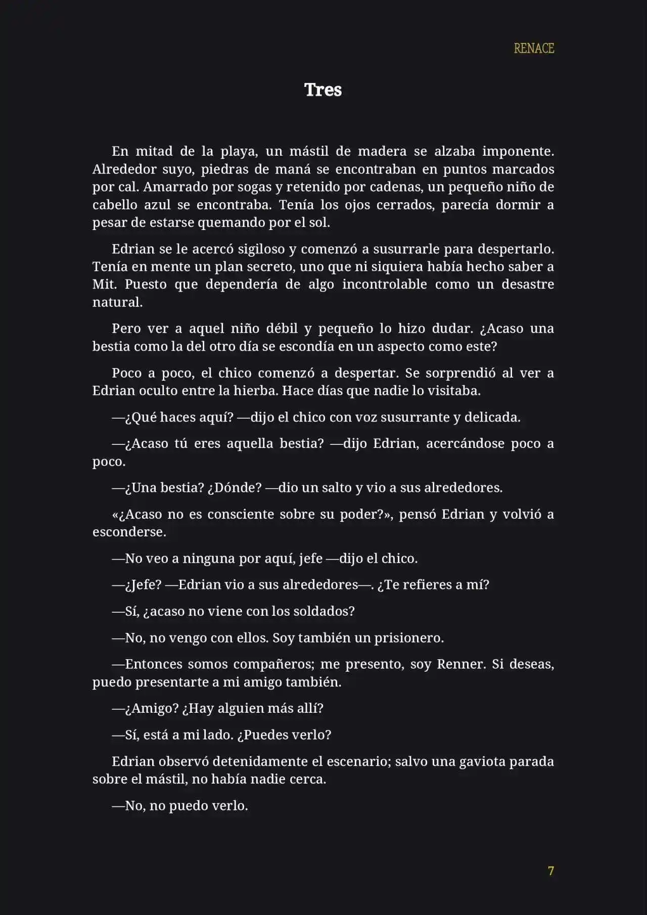 RENACE (Novela) - Capítulo 21 - Página 8 - LectorTMOo