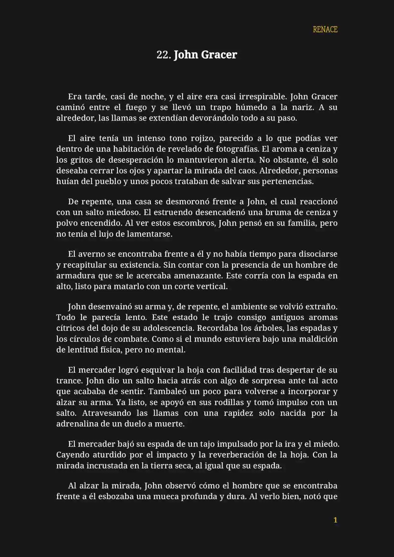 RENACE (Novela) - Capítulo 22 - Página 3 - LectorTMOo