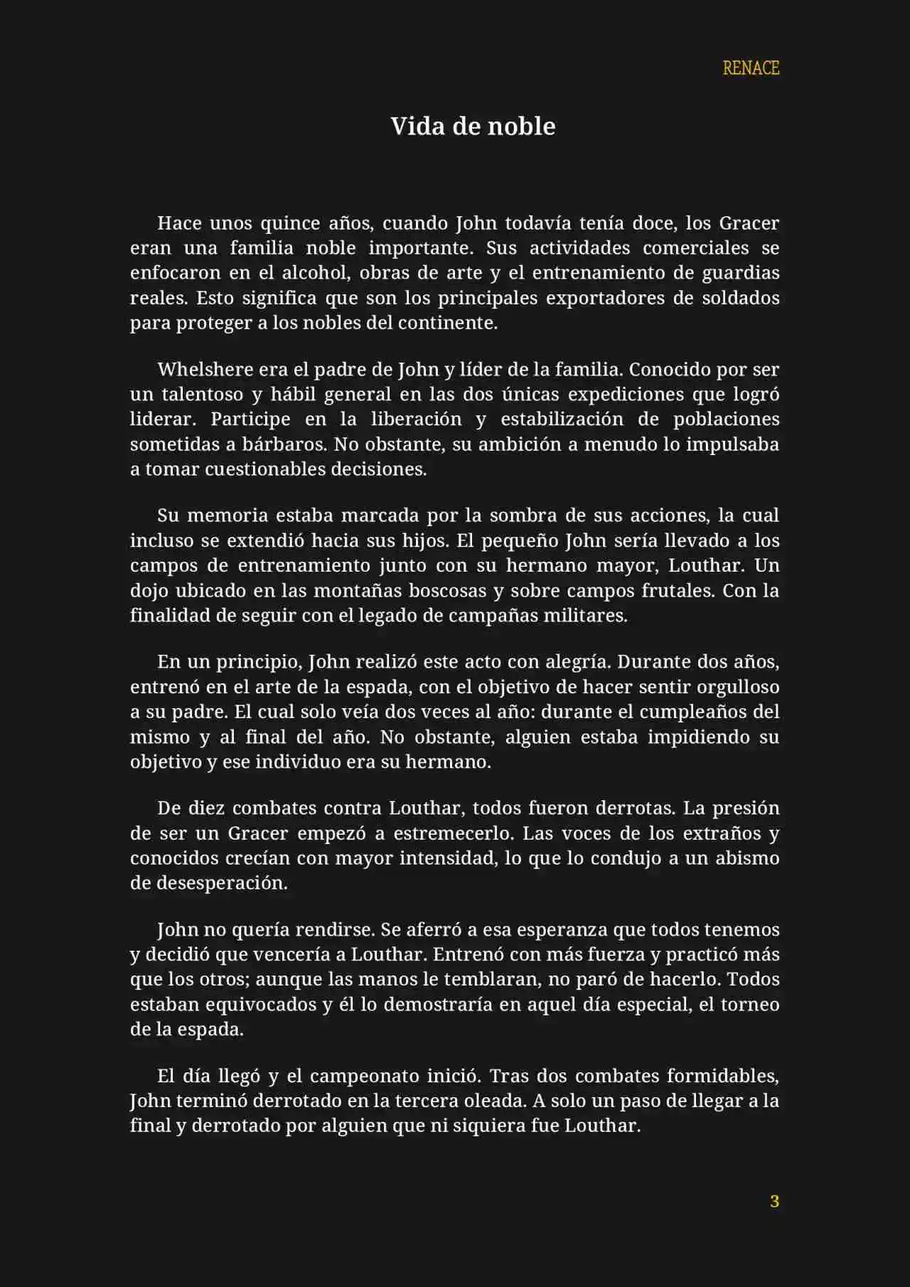 RENACE (Novela) - Capítulo 22 - Página 5 - LectorTMOo