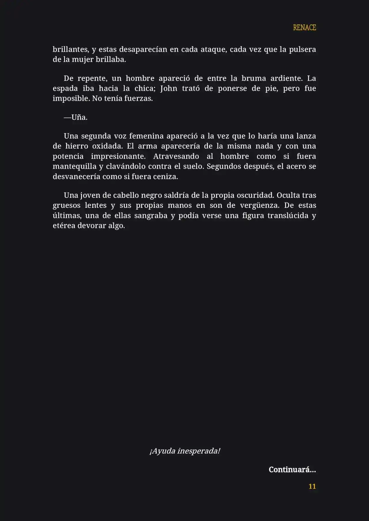 RENACE (Novela) - Capítulo 22 - Página 13 - LectorTMOo