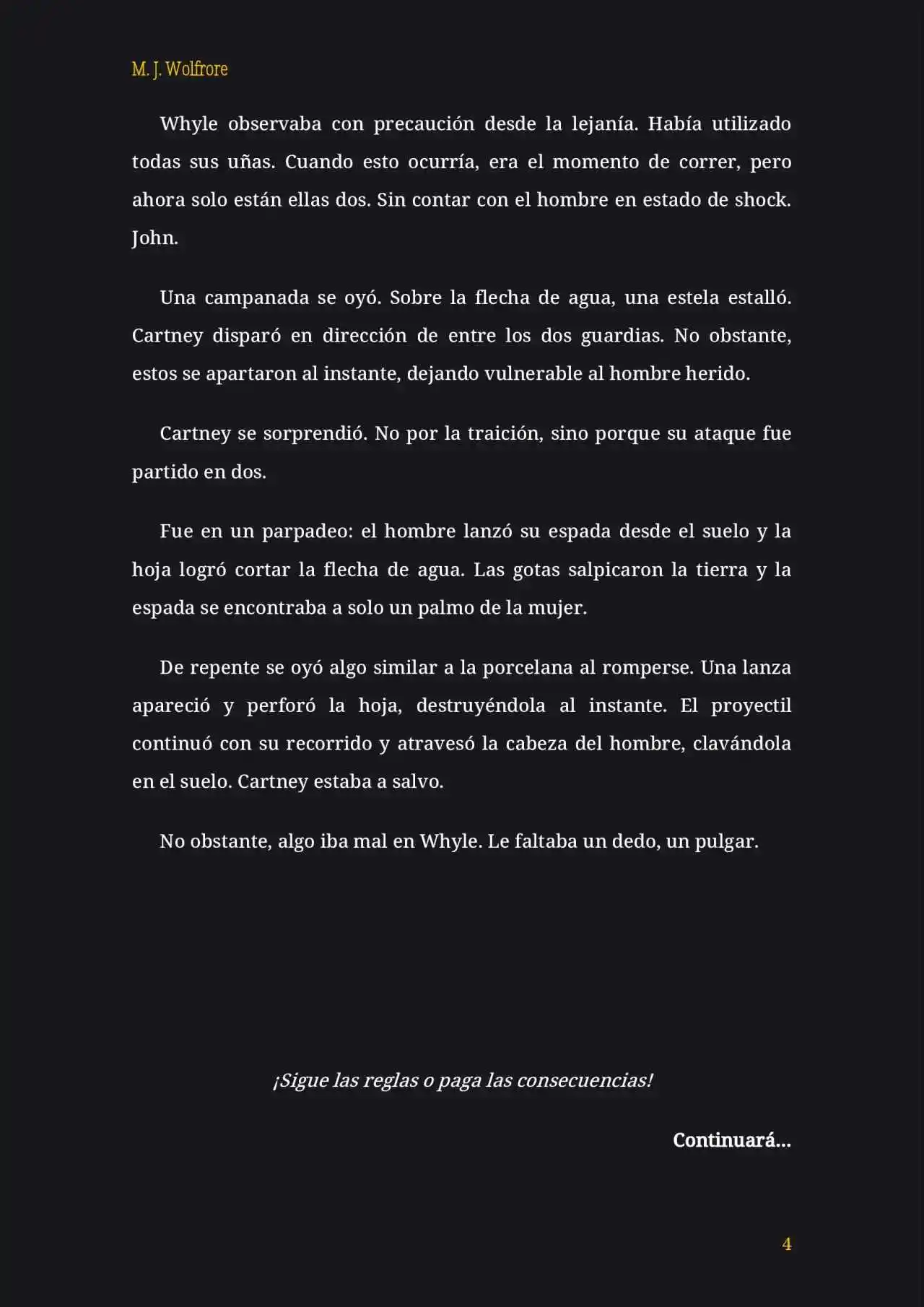 RENACE (Novela) - Capítulo 23 - Página 5 - LectorTMOo