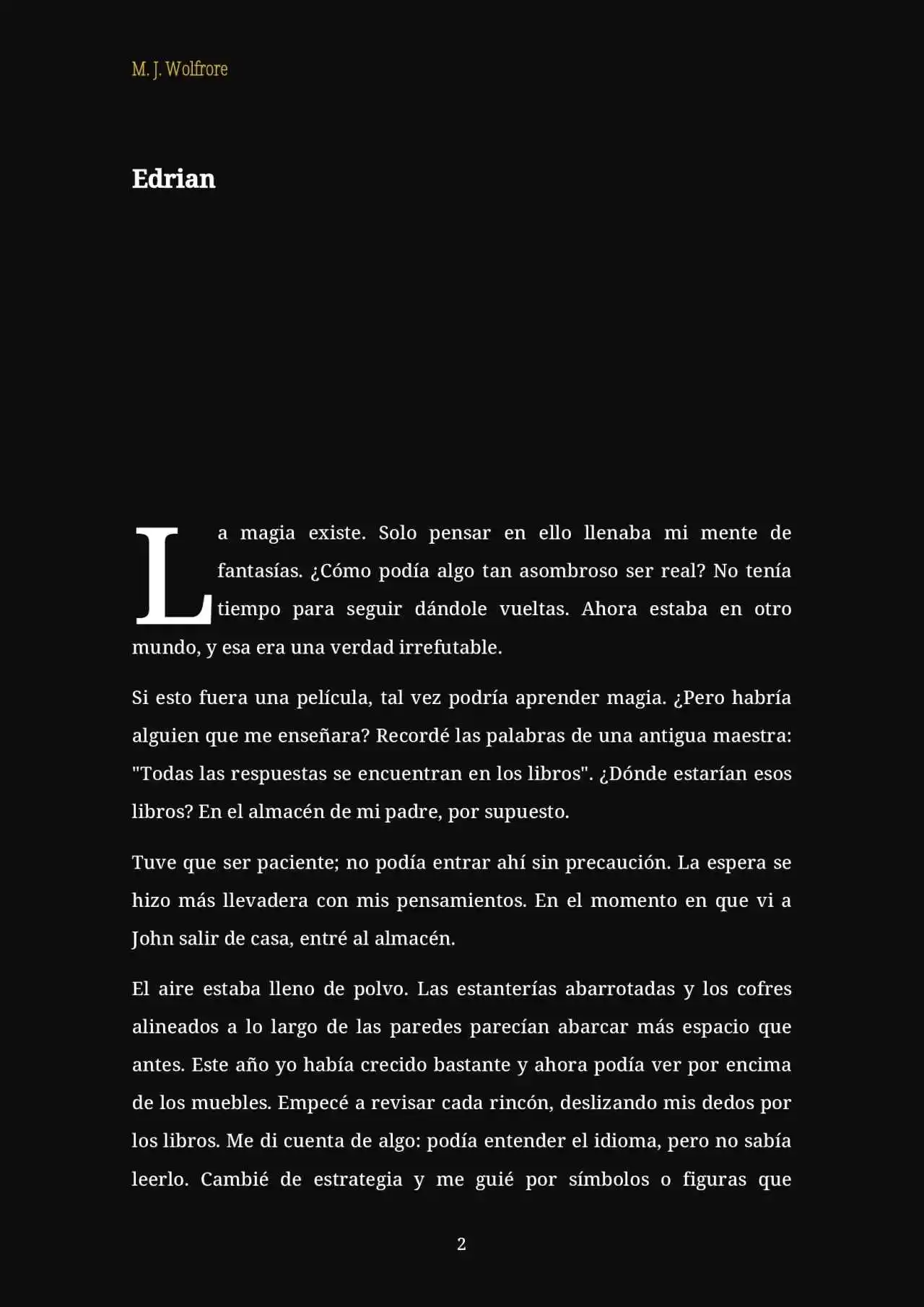 RENACE (Novela) - Capítulo 3 - Página 3 - LectorTMOo