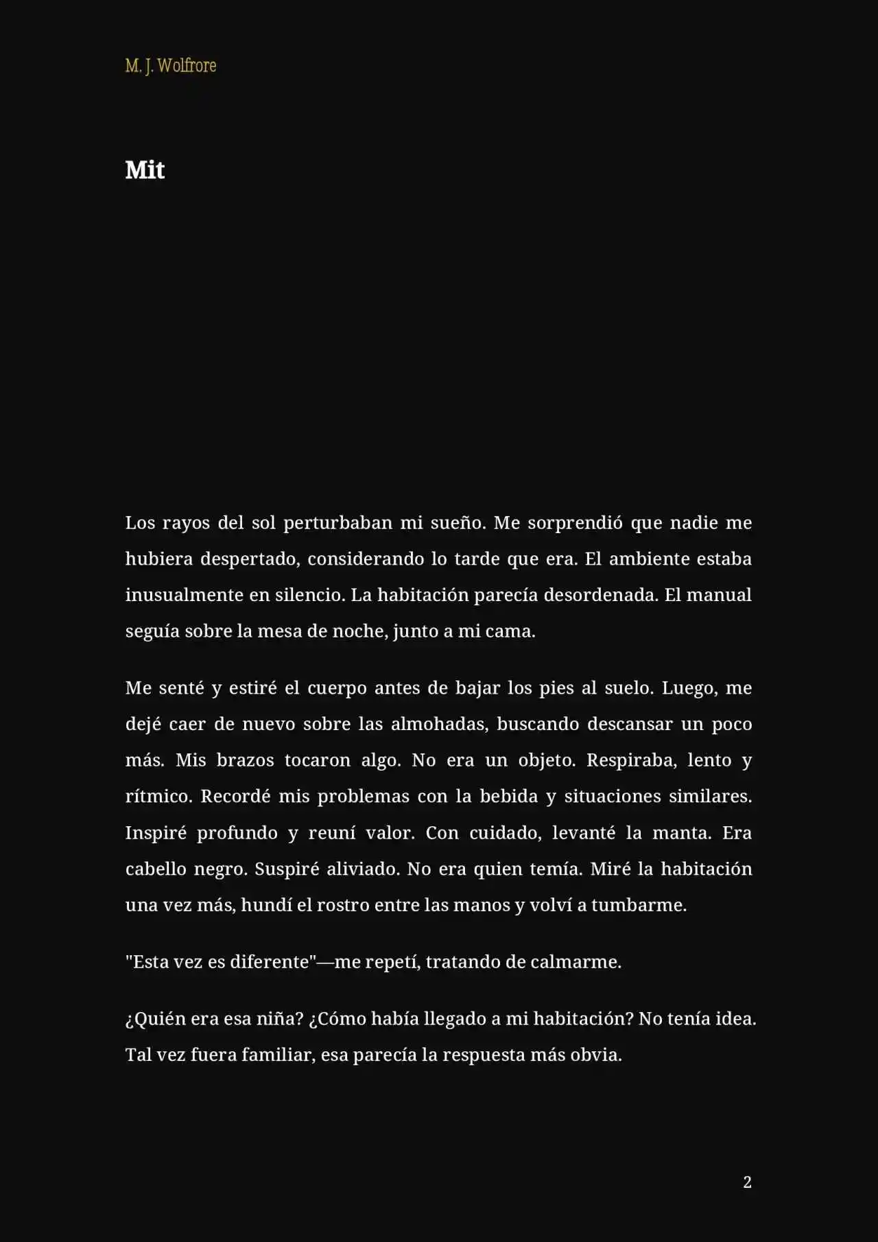 RENACE (Novela) - Capítulo 4 - Página 2 - LectorTMOo