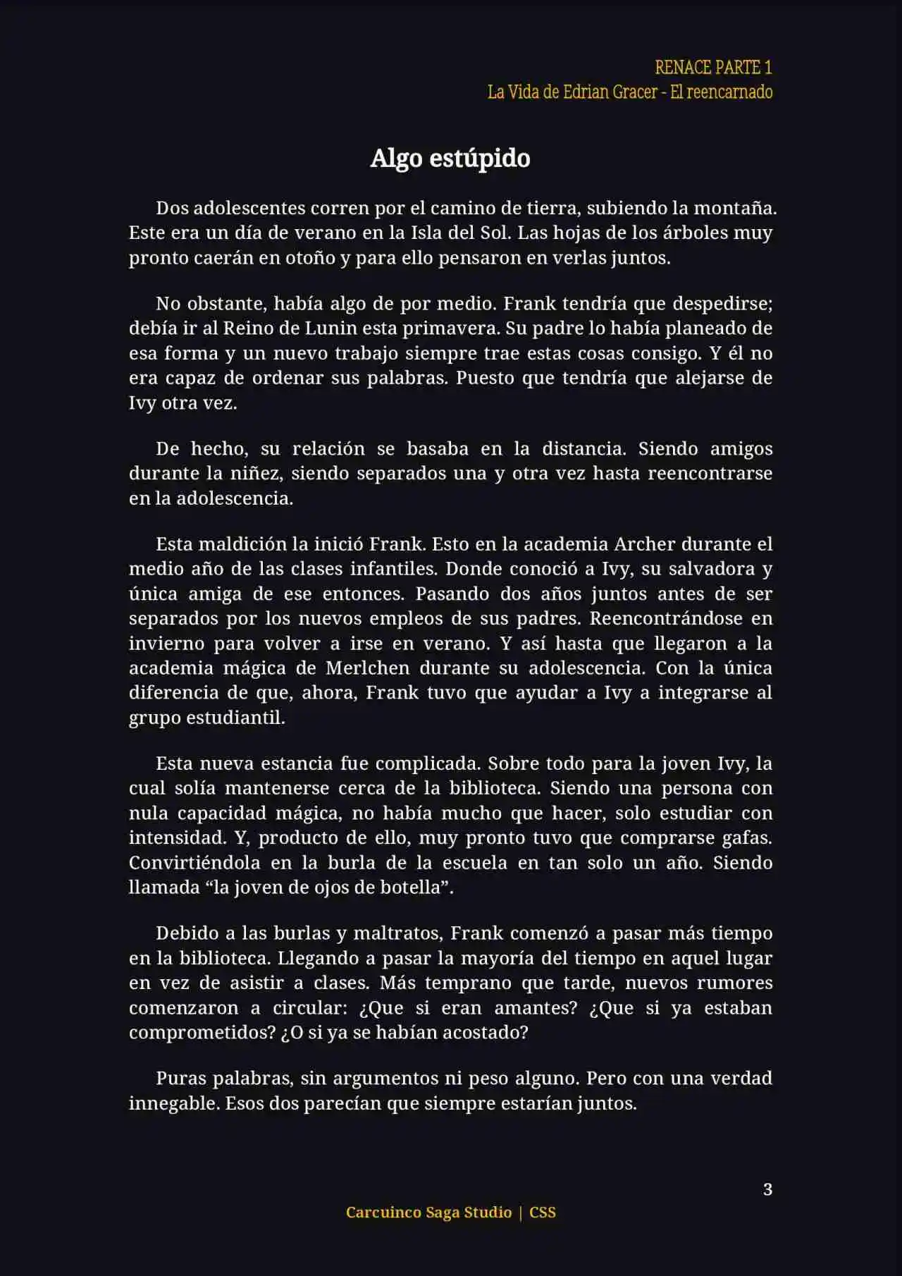 RENACE (Novela) - Capítulo 6.50 - Página 5 - LectorTMOo