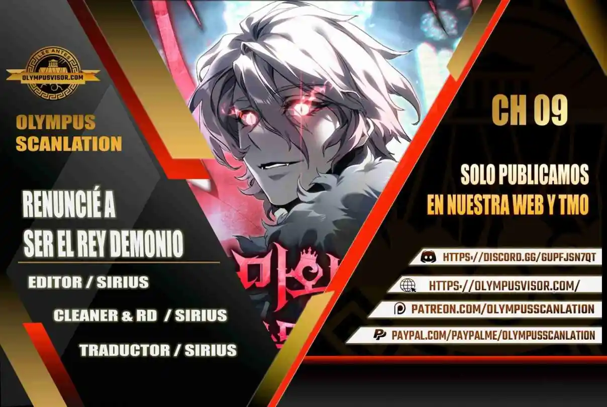 Renuncié A Ser El Rey Demonio - Capítulo 9 - Página 1 - LectorTMOo