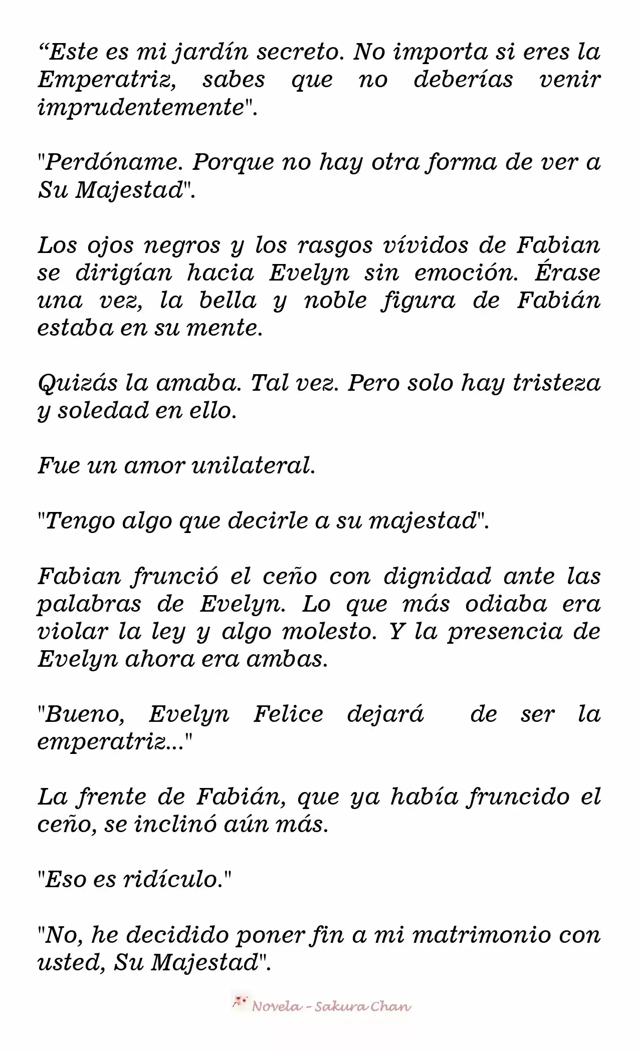 RENUNCIO COMO LA EMPERATRIZ (Novela) - Capítulo 1 - Página 4 - LectorTMOo