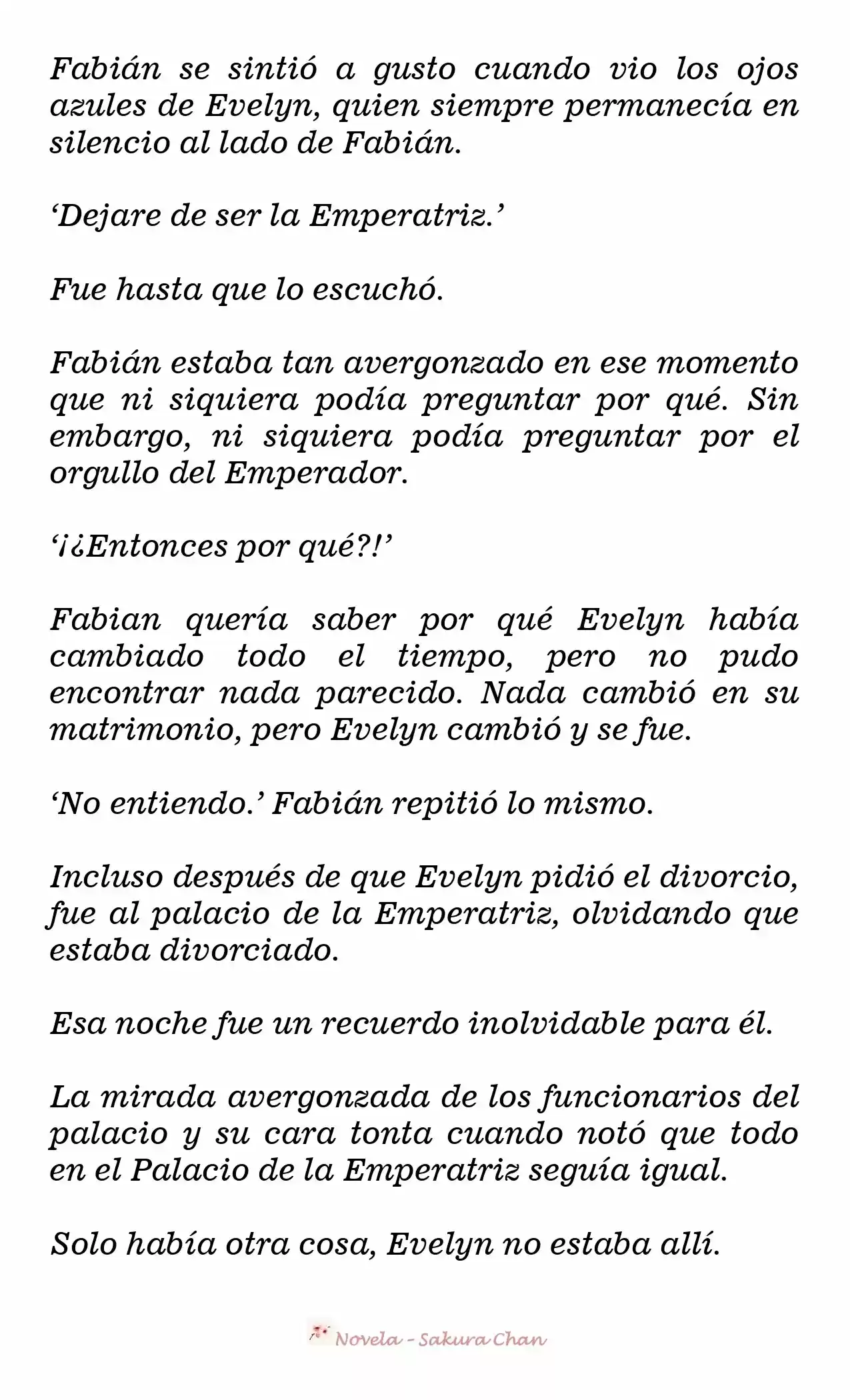 RENUNCIO COMO LA EMPERATRIZ (Novela) - Capítulo 19 - Página 11 - LectorTMOo
