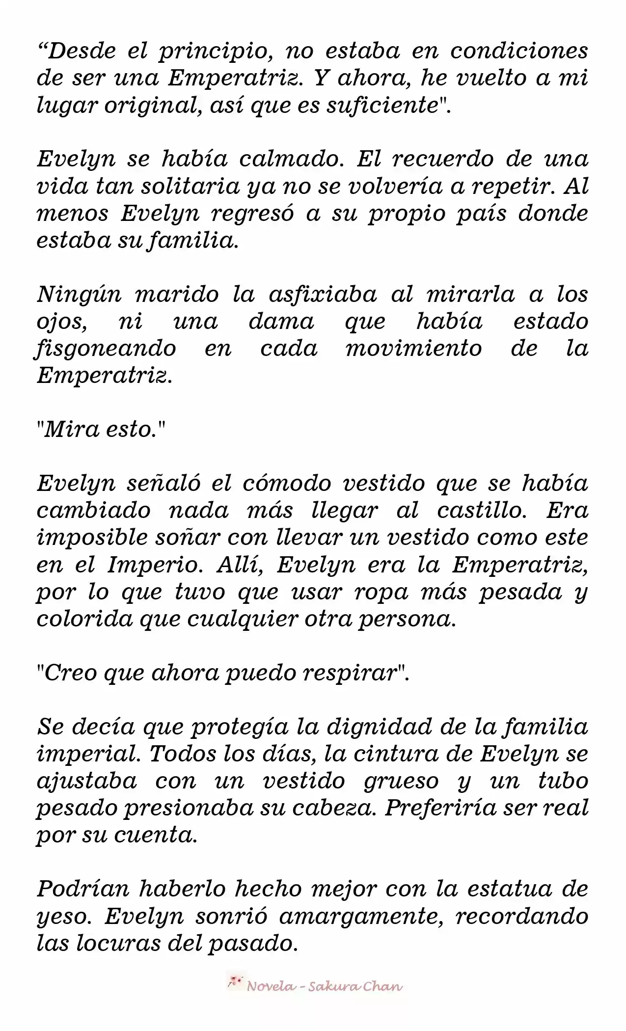RENUNCIO COMO LA EMPERATRIZ (Novela) - Capítulo 3 - Página 6 - LectorTMOo