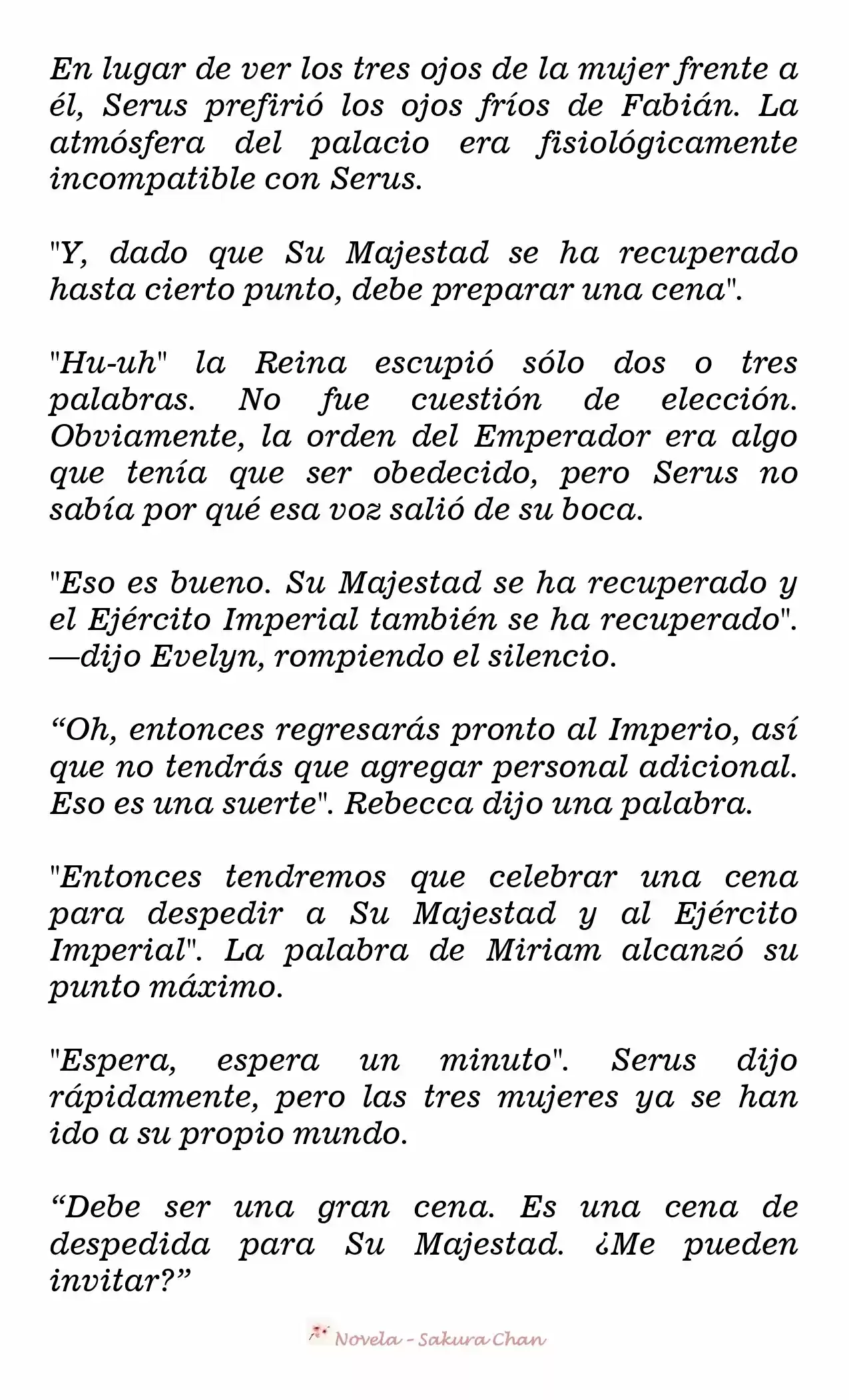 RENUNCIO COMO LA EMPERATRIZ (Novela) - Capítulo 35 - Página 14 - LectorTMOo