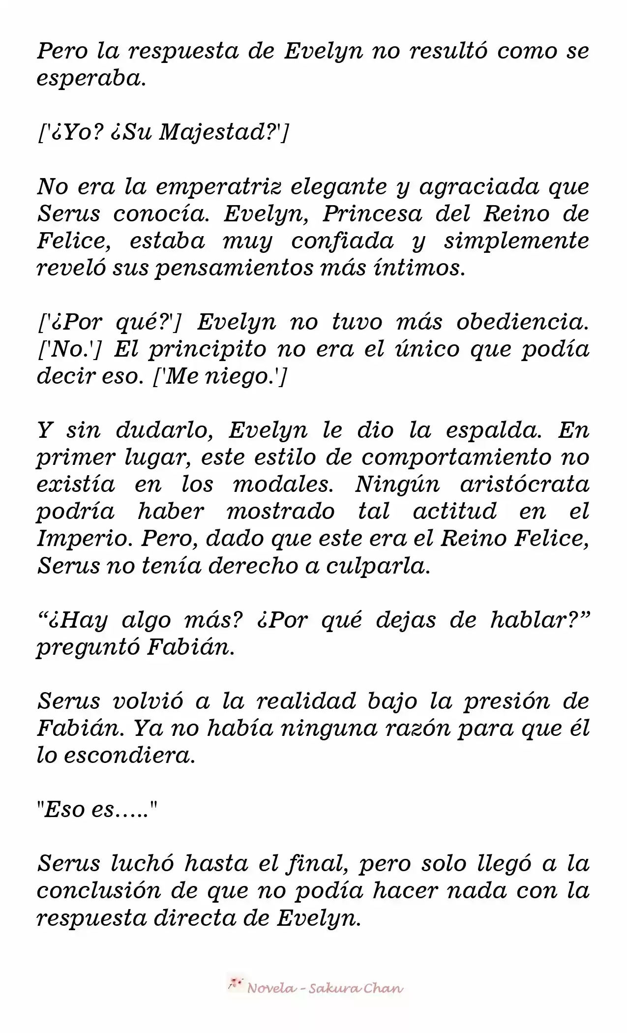 RENUNCIO COMO LA EMPERATRIZ (Novela) - Capítulo 36 - Página 5 - LectorTMOo
