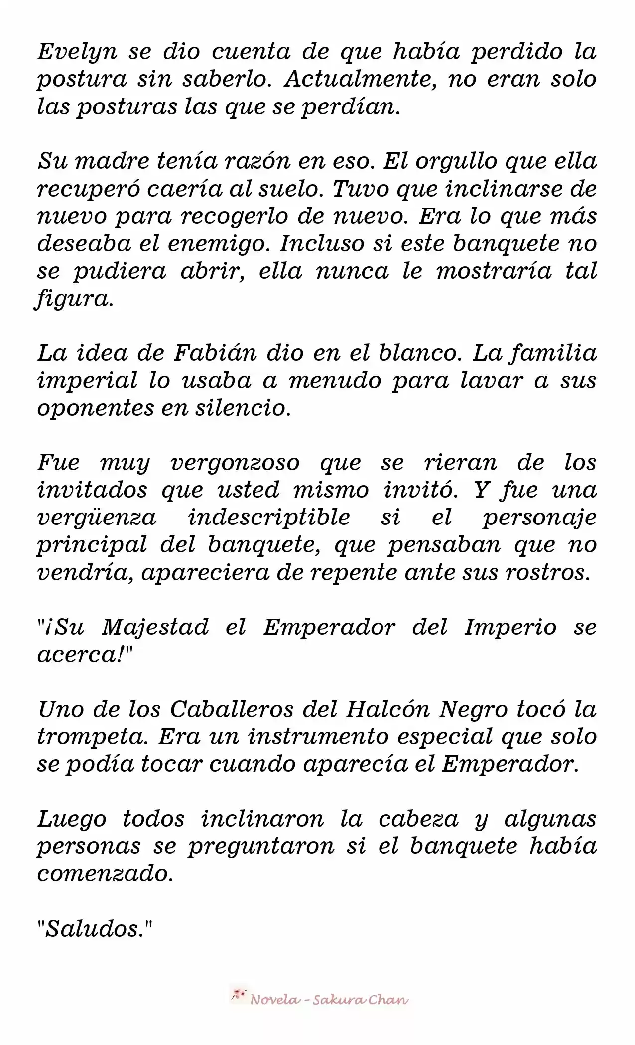 RENUNCIO COMO LA EMPERATRIZ (Novela) - Capítulo 40 - Página 5 - LectorTMOo