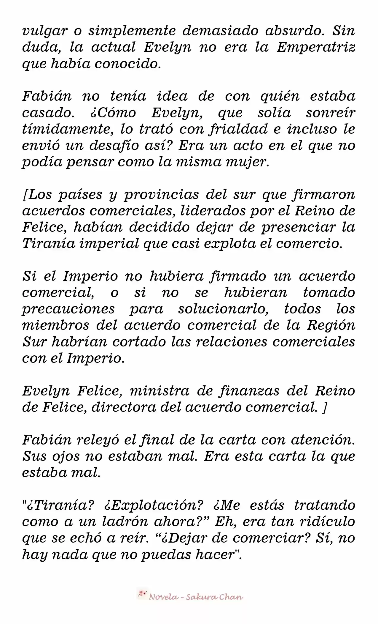 RENUNCIO COMO LA EMPERATRIZ (Novela) - Capítulo 50 - Página 7 - LectorTMOo