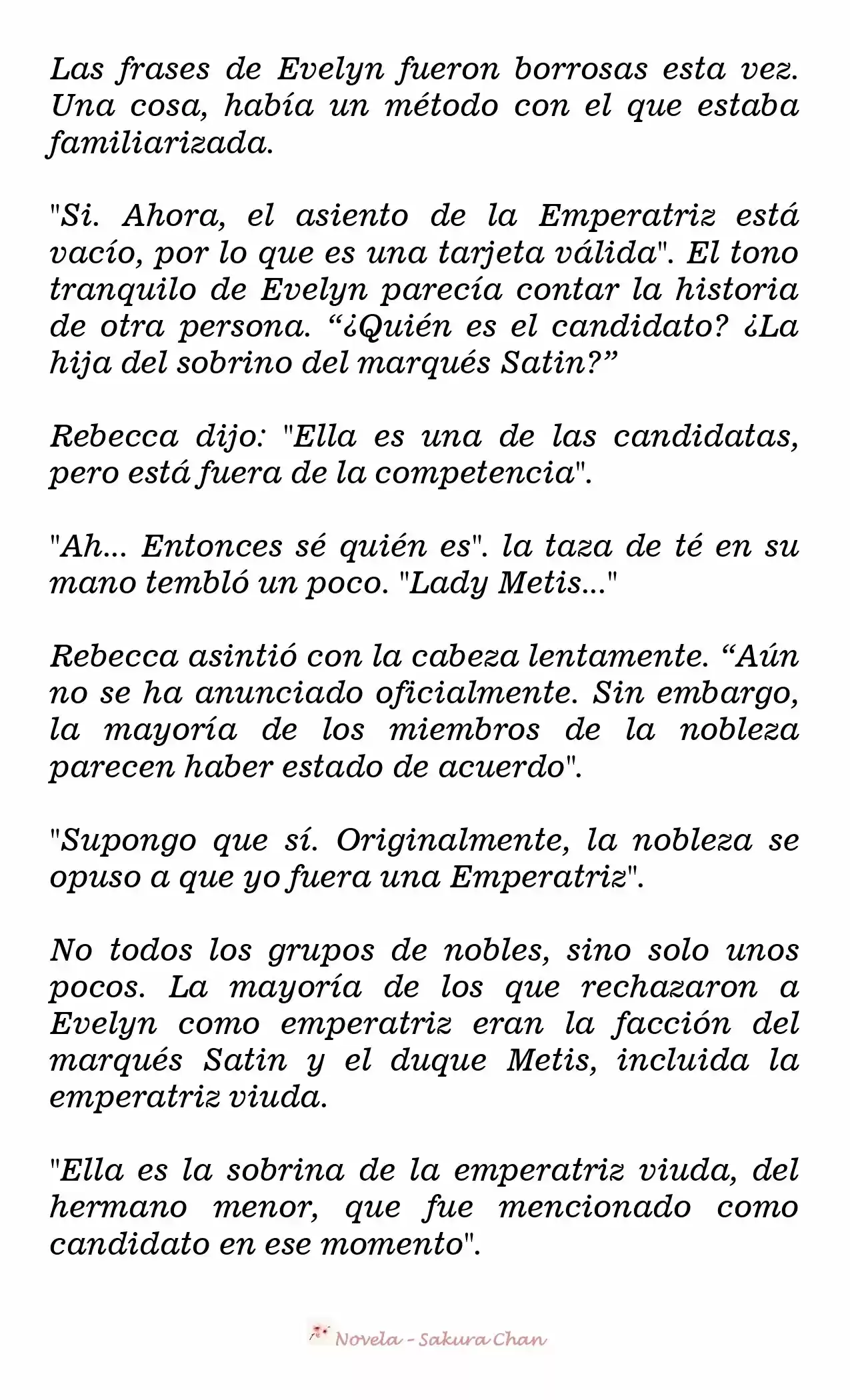 RENUNCIO COMO LA EMPERATRIZ (Novela) - Capítulo 69 - Página 10 - LectorTMOo