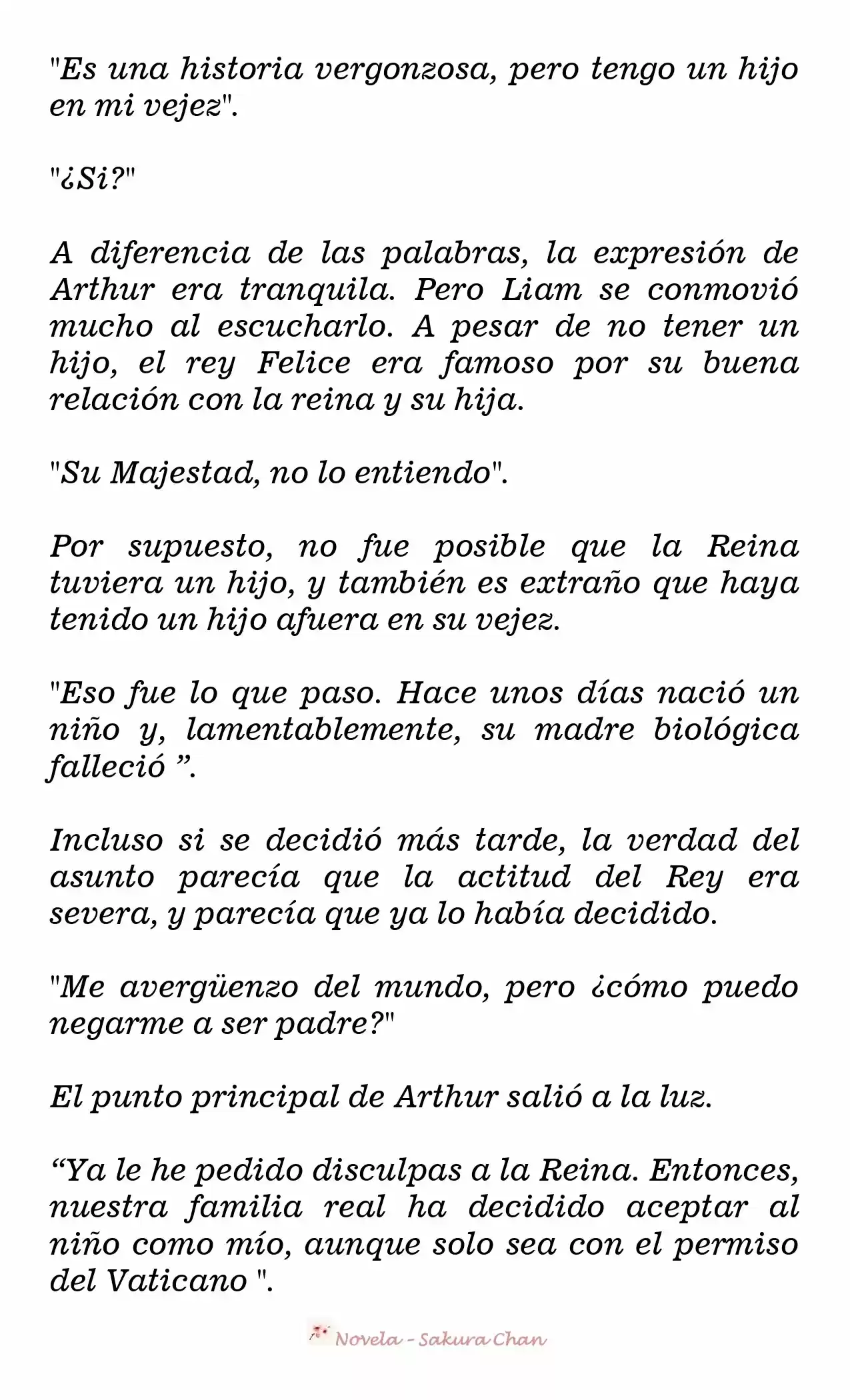 RENUNCIO COMO LA EMPERATRIZ (Novela) capítulo 7 página 4