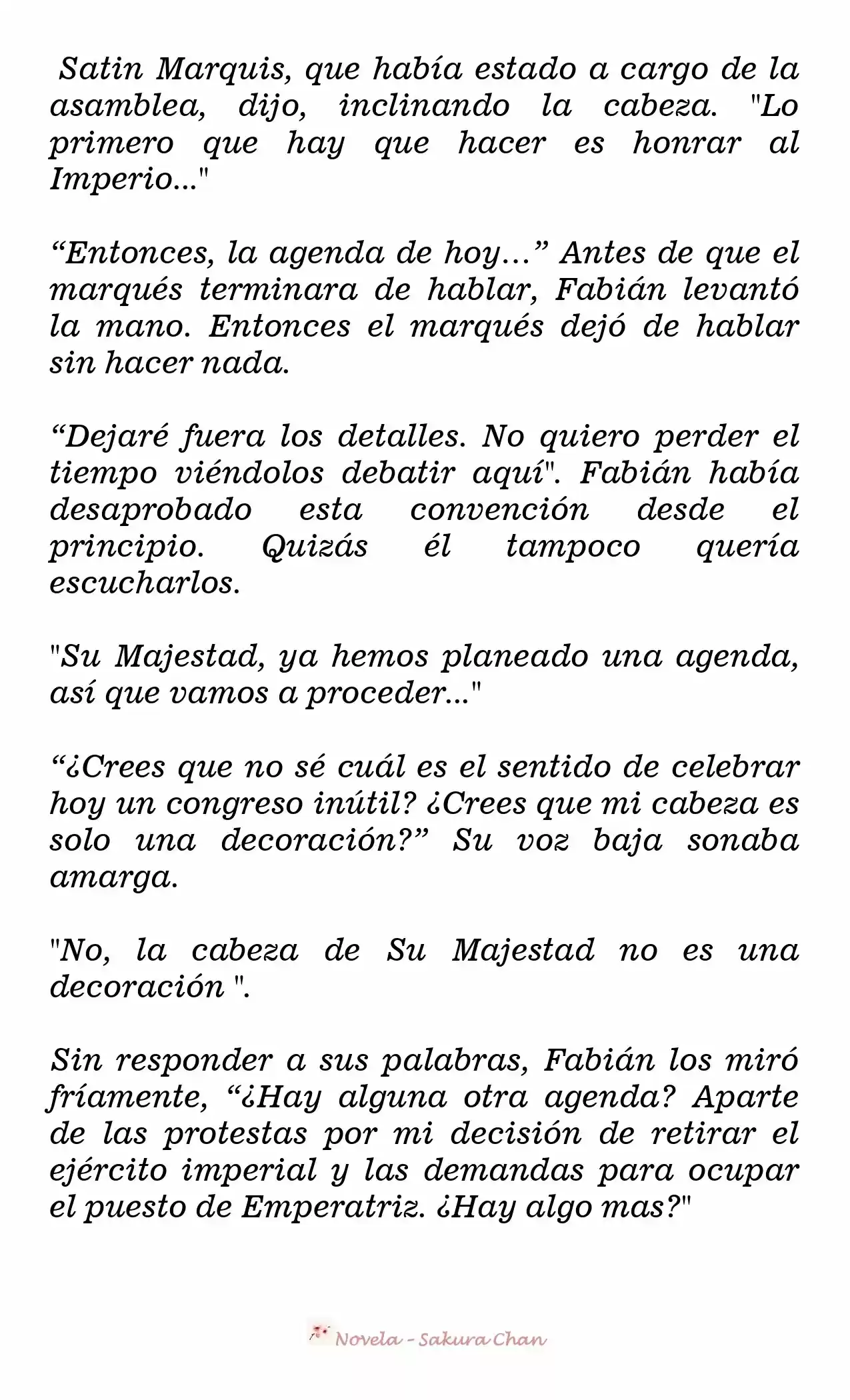 RENUNCIO COMO LA EMPERATRIZ (Novela) - Capítulo 70 - Página 5 - LectorTMOo