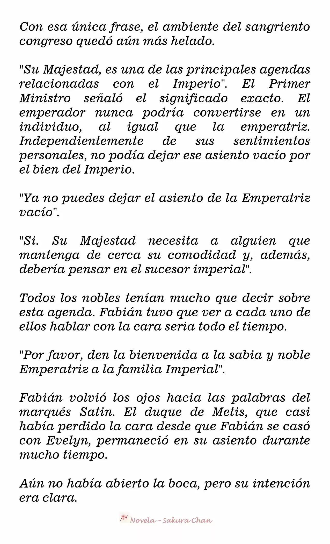 RENUNCIO COMO LA EMPERATRIZ (Novela) - Capítulo 70 - Página 9 - LectorTMOo