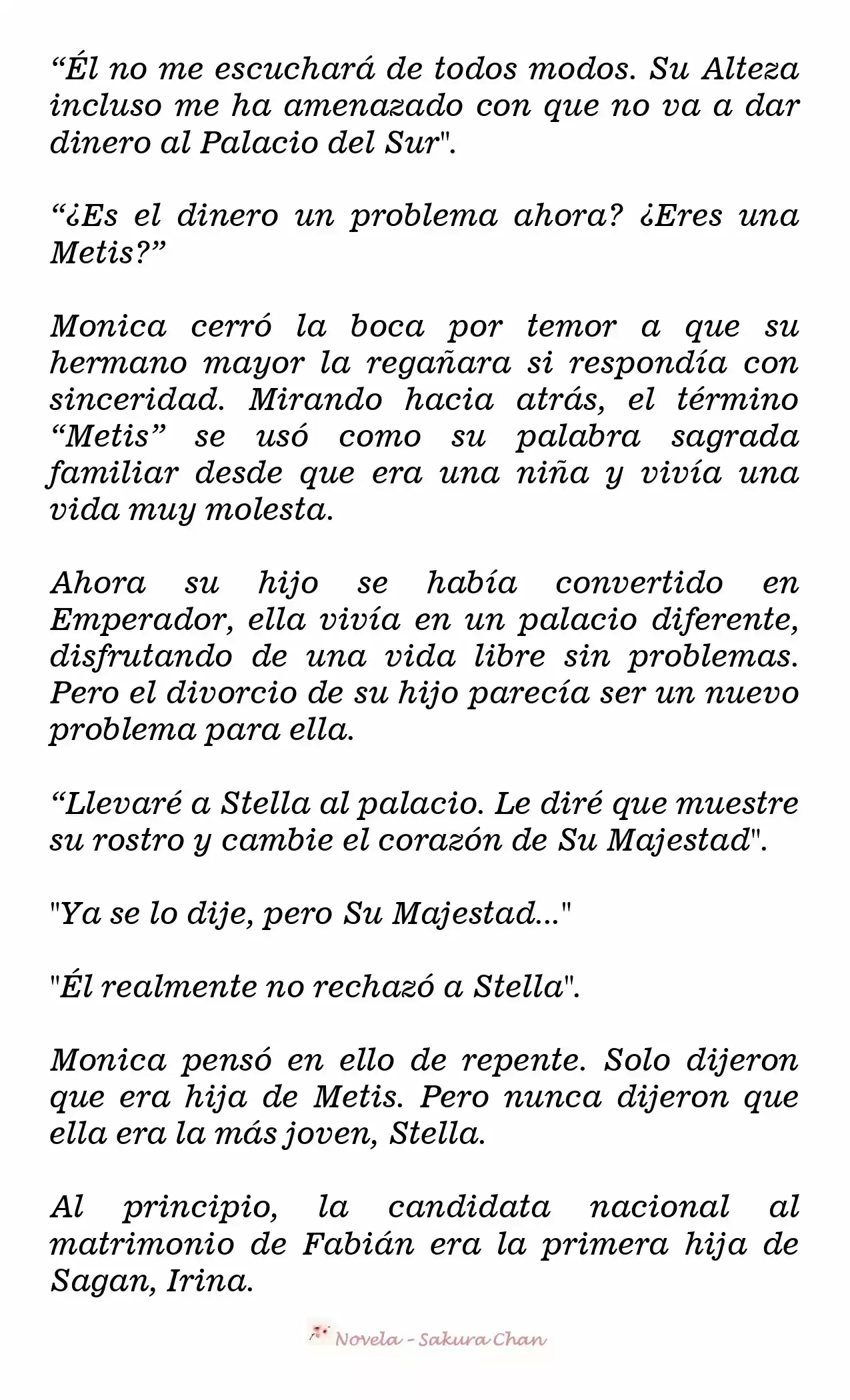 RENUNCIO COMO LA EMPERATRIZ (Novela) - Capítulo 71 - Página 6 - LectorTMOo