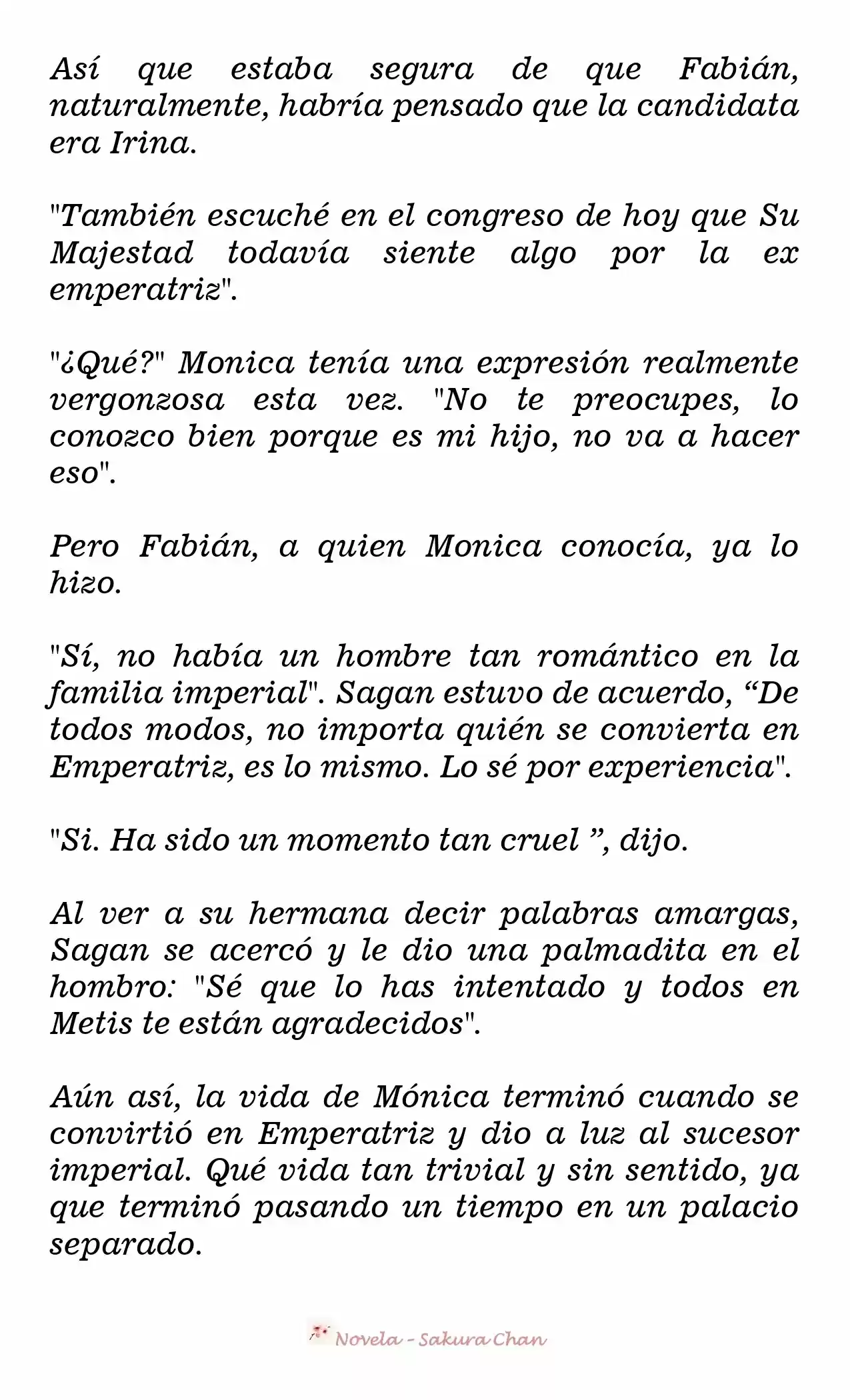 RENUNCIO COMO LA EMPERATRIZ (Novela) - Capítulo 71 - Página 7 - LectorTMOo
