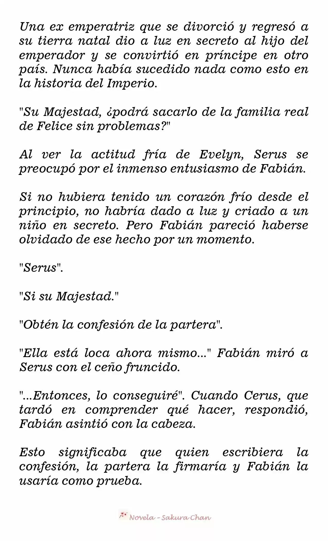 RENUNCIO COMO LA EMPERATRIZ (Novela) - Capítulo 76 - Página 7 - LectorTMOo