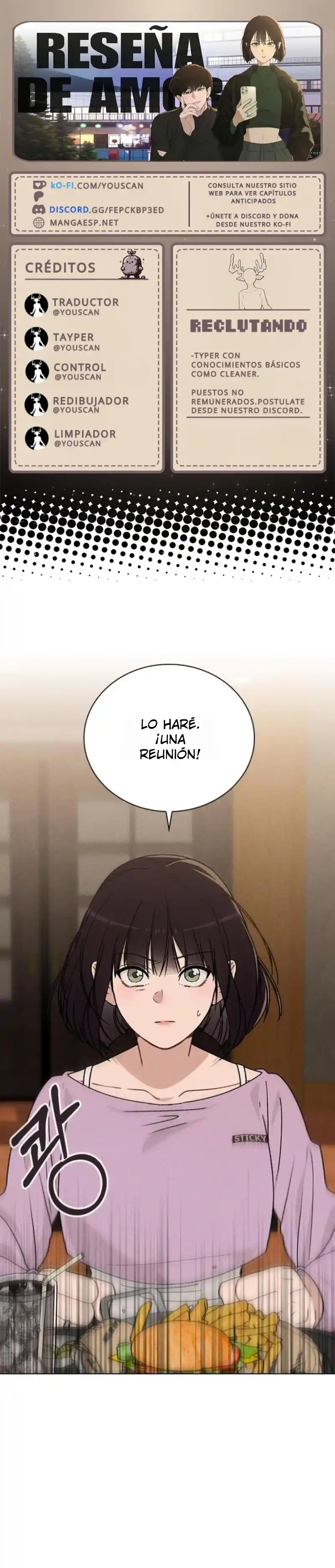 Reseña De Amor - Capítulo 12 - Página 1 - LectorTMOo