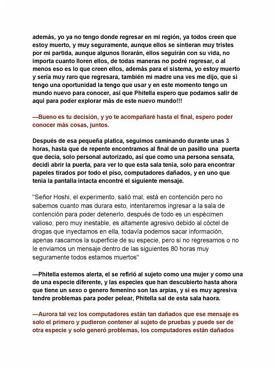 RETURN AS A BIRD (Novela) - Capítulo 4.20 - Página 6 - LectorTMOo